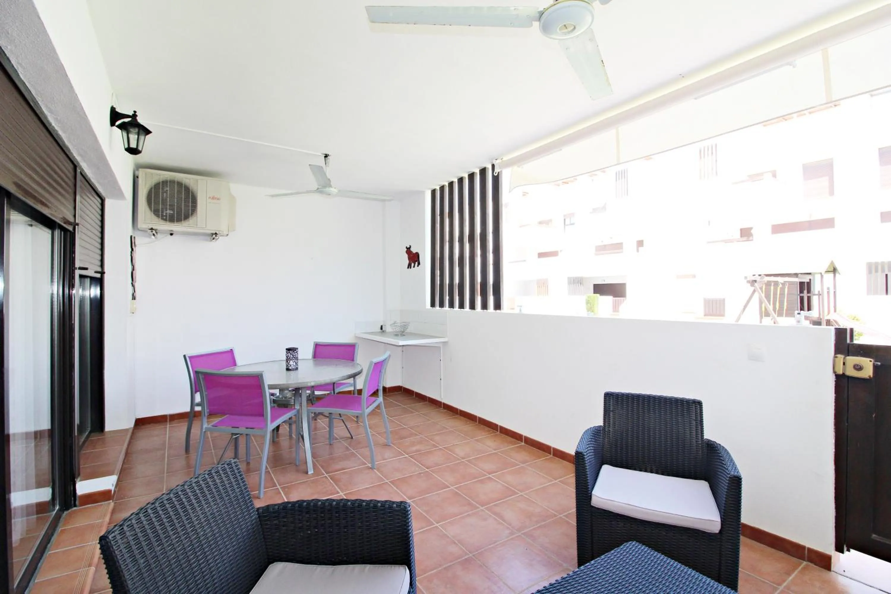 Balcony/Terrace in Apartamentos Alborada III