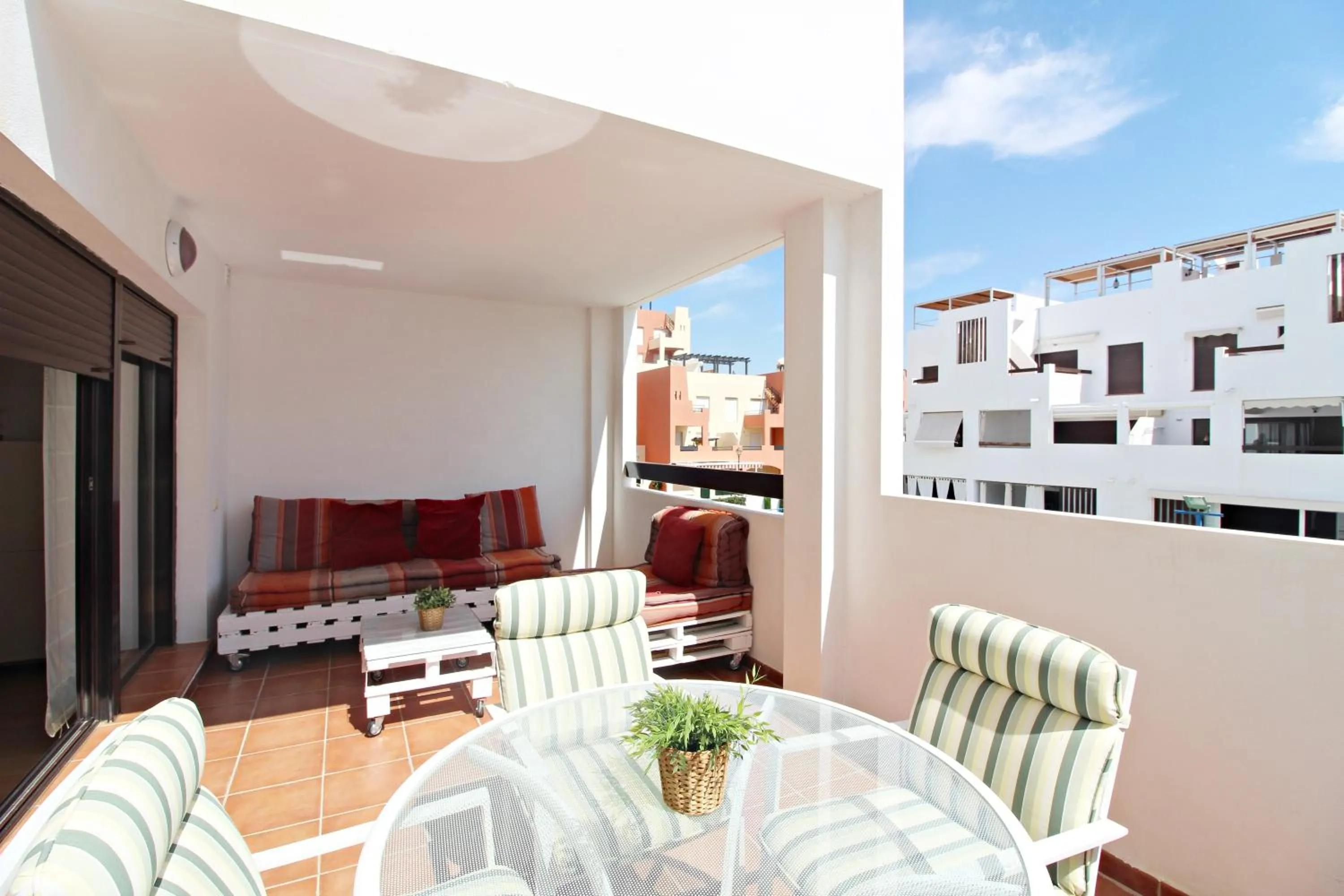 Balcony/Terrace in Apartamentos Alborada III