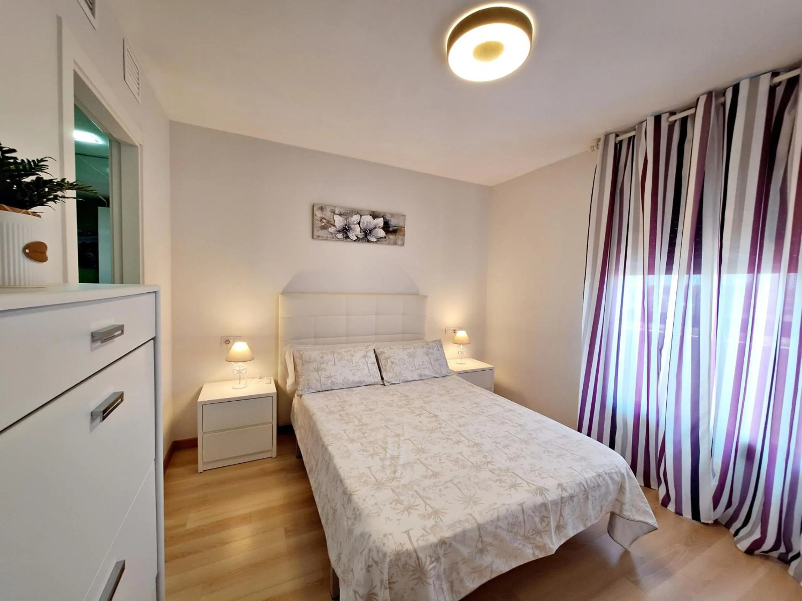 Bed in Apartamentos Alborada III