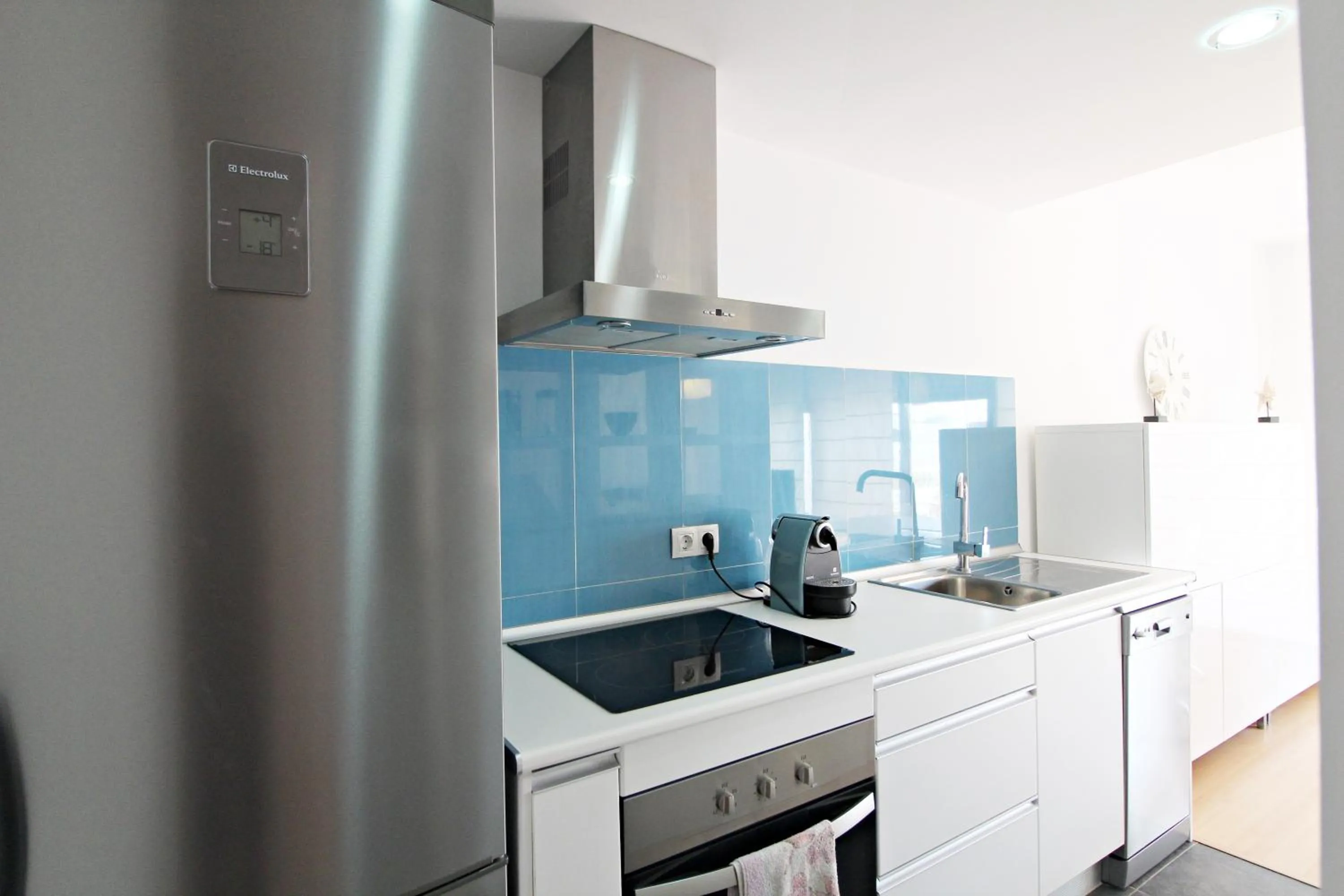 Kitchen or kitchenette in Apartamentos Alborada III