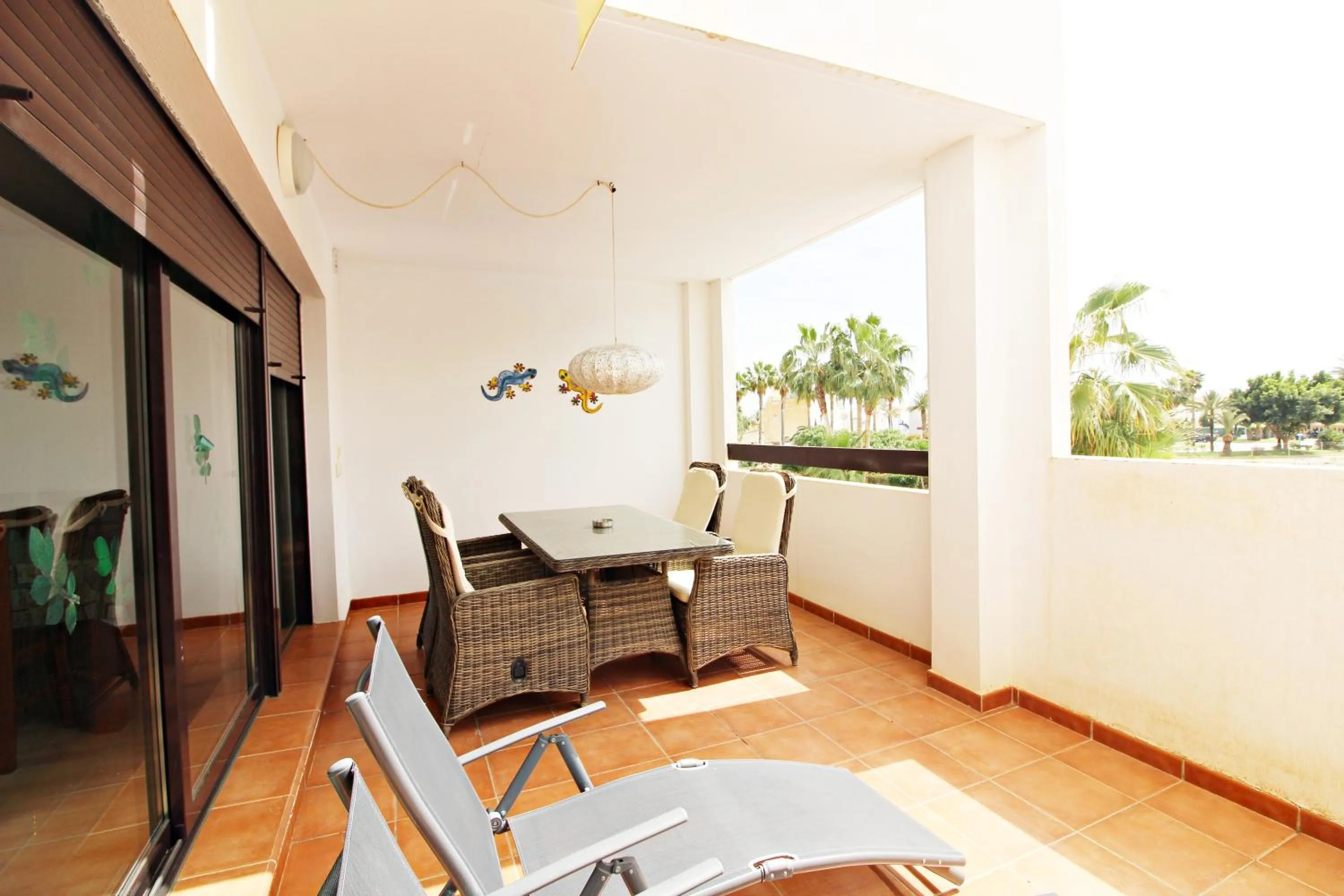 Balcony/Terrace in Apartamentos Alborada III