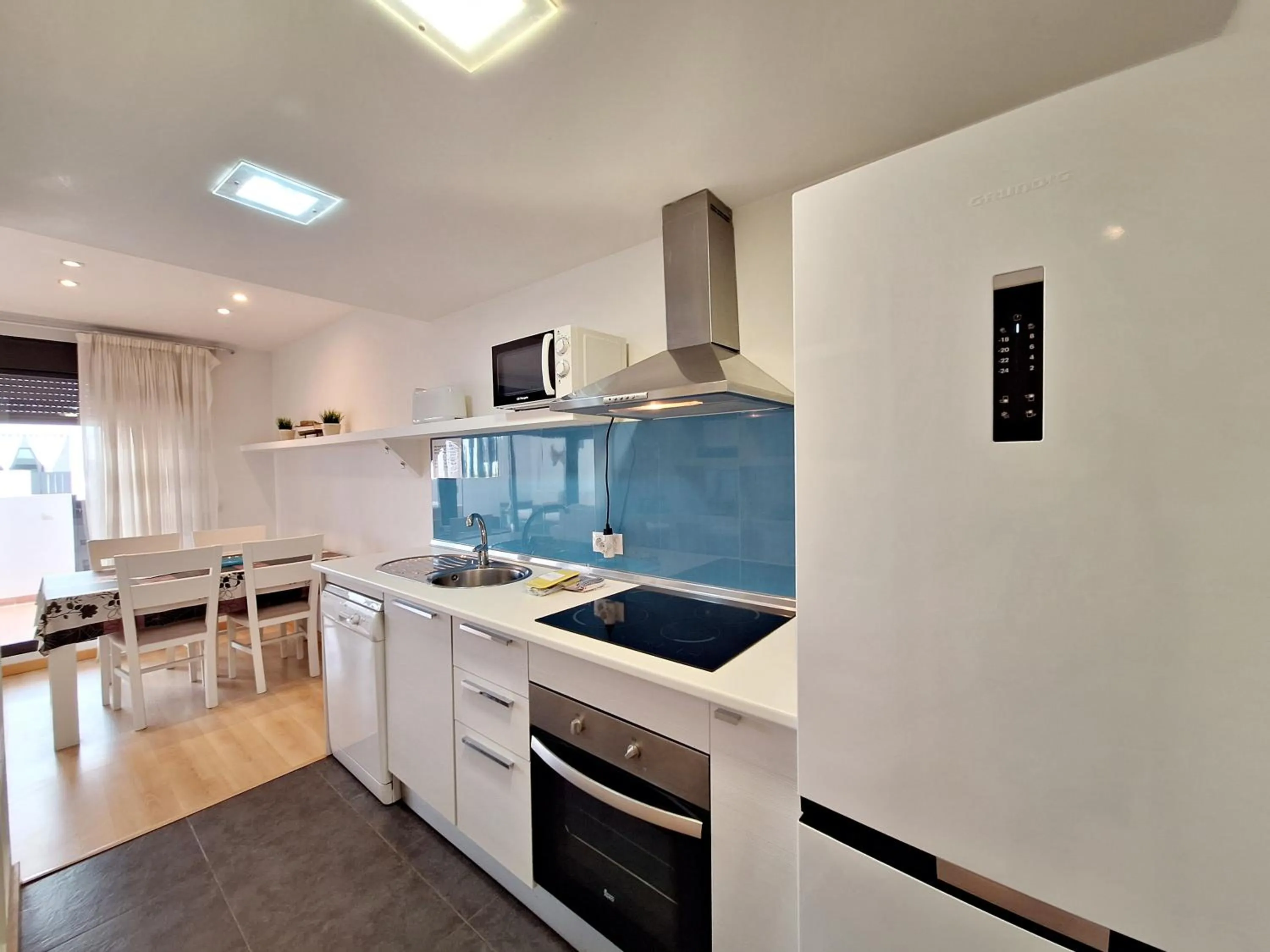 Dining area in Apartamentos Alborada III