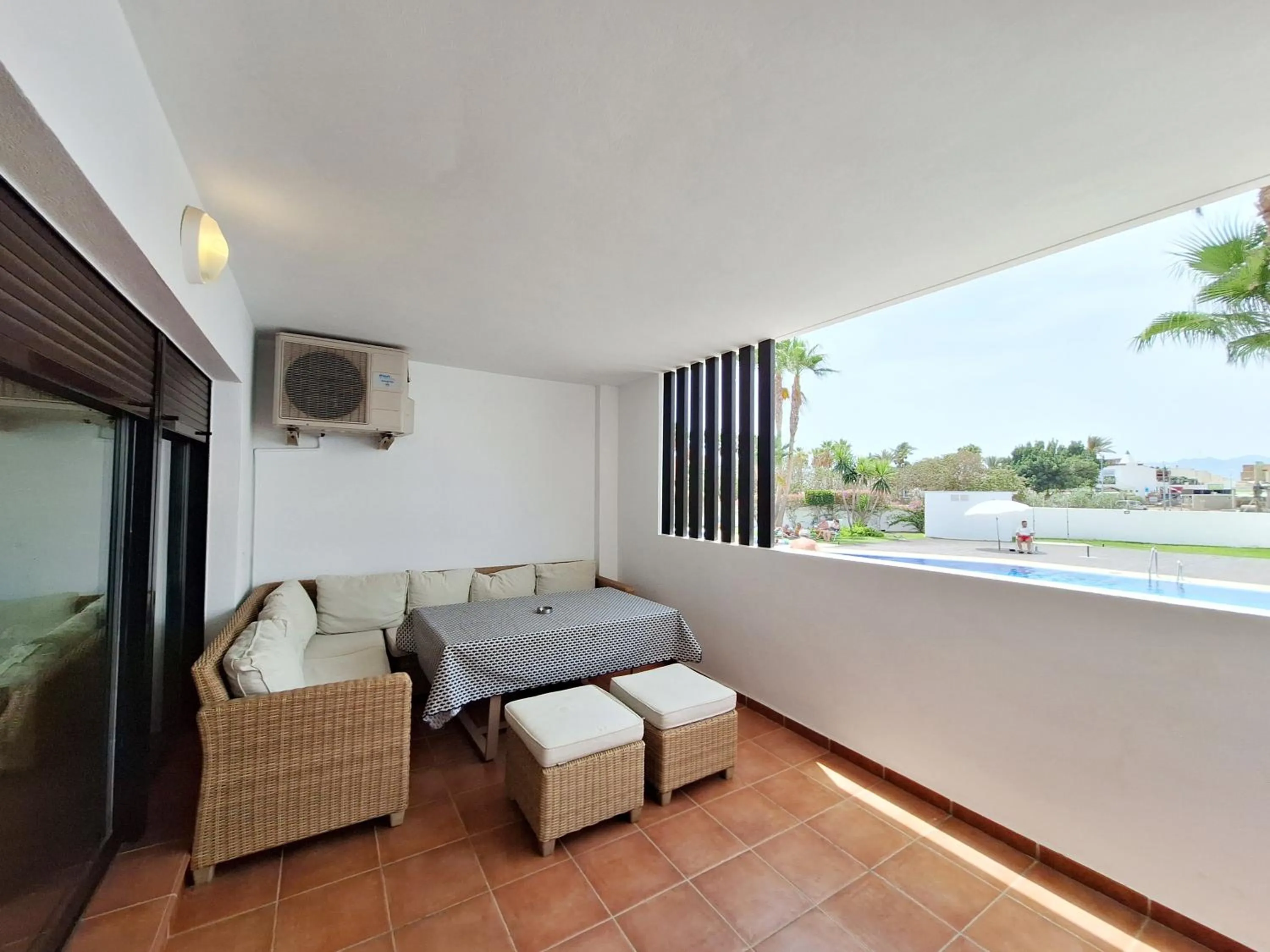 Balcony/Terrace in Apartamentos Alborada III