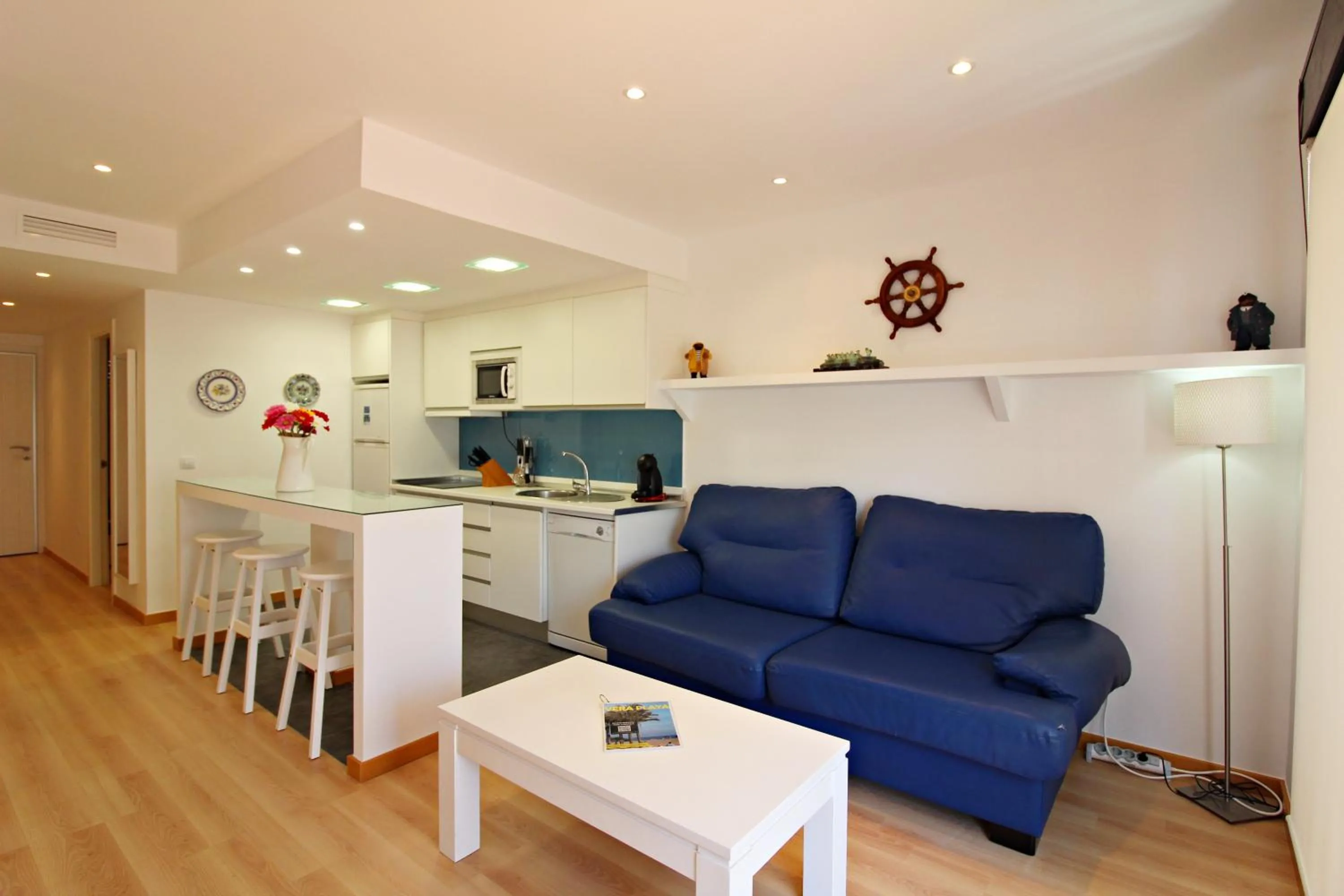 Living room in Apartamentos Alborada III