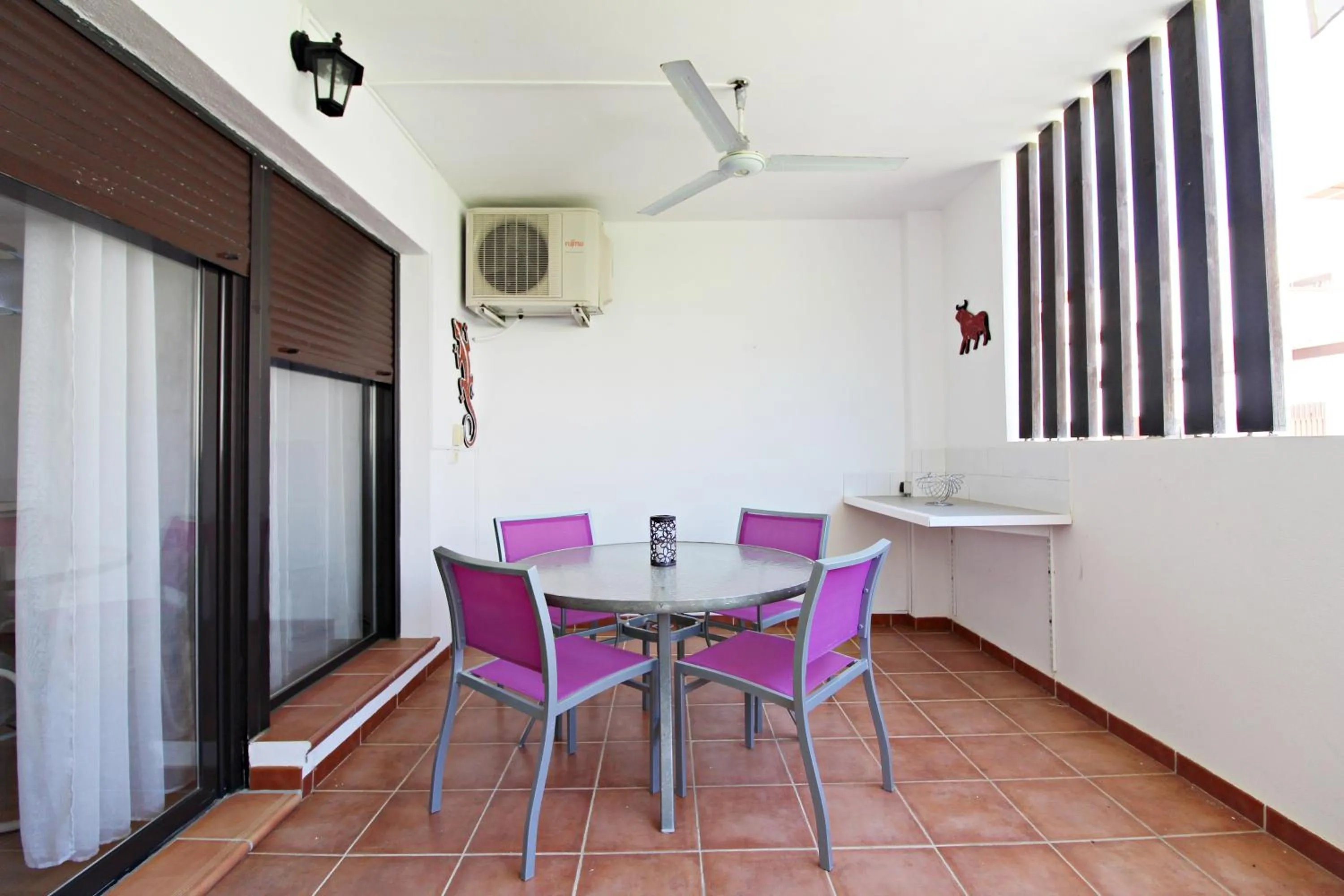 Balcony/Terrace in Apartamentos Alborada III