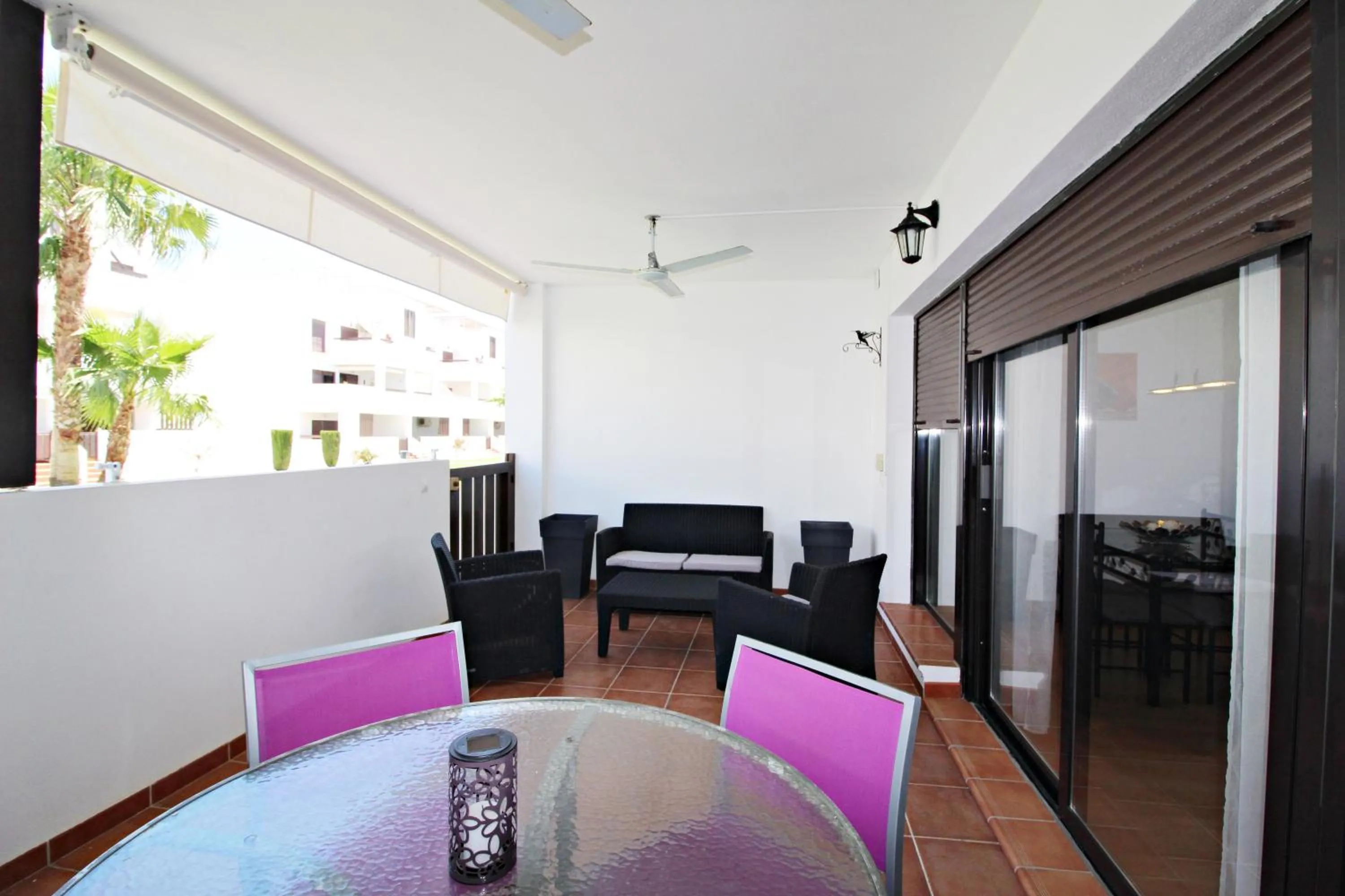 Balcony/Terrace in Apartamentos Alborada III