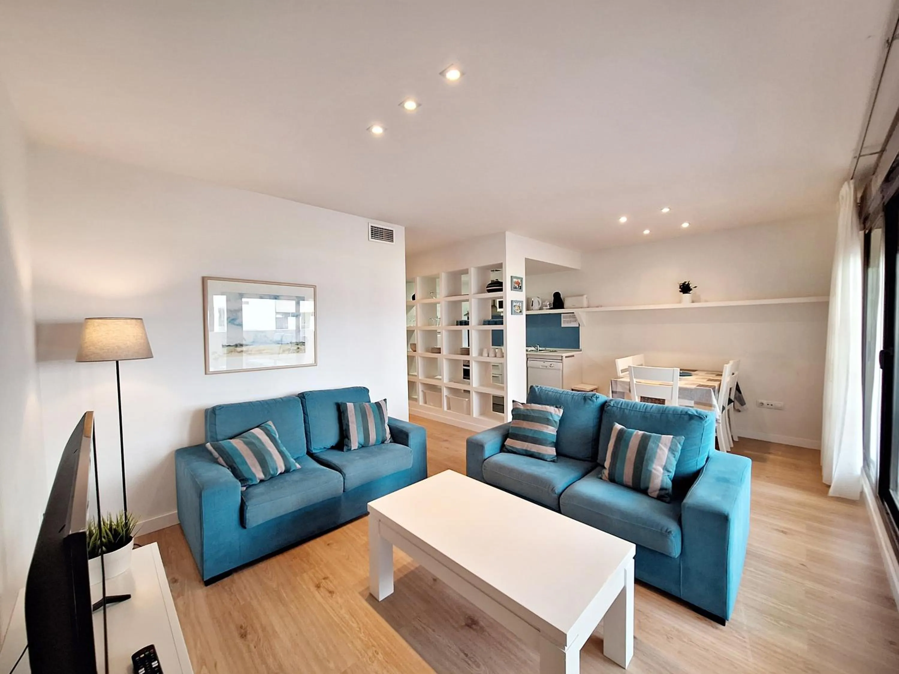 Living room in Apartamentos Alborada III