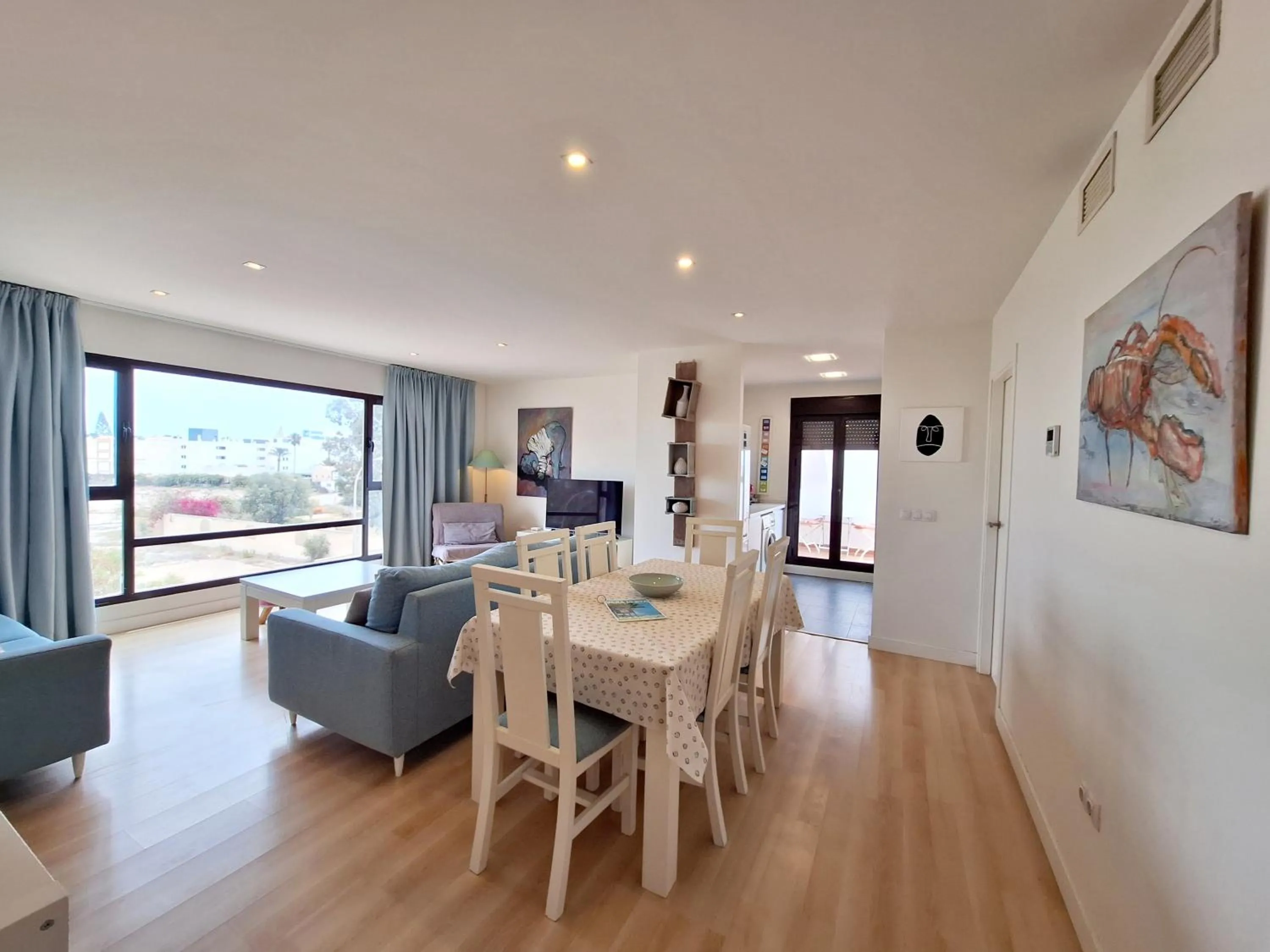 Living room in Apartamentos Alborada III