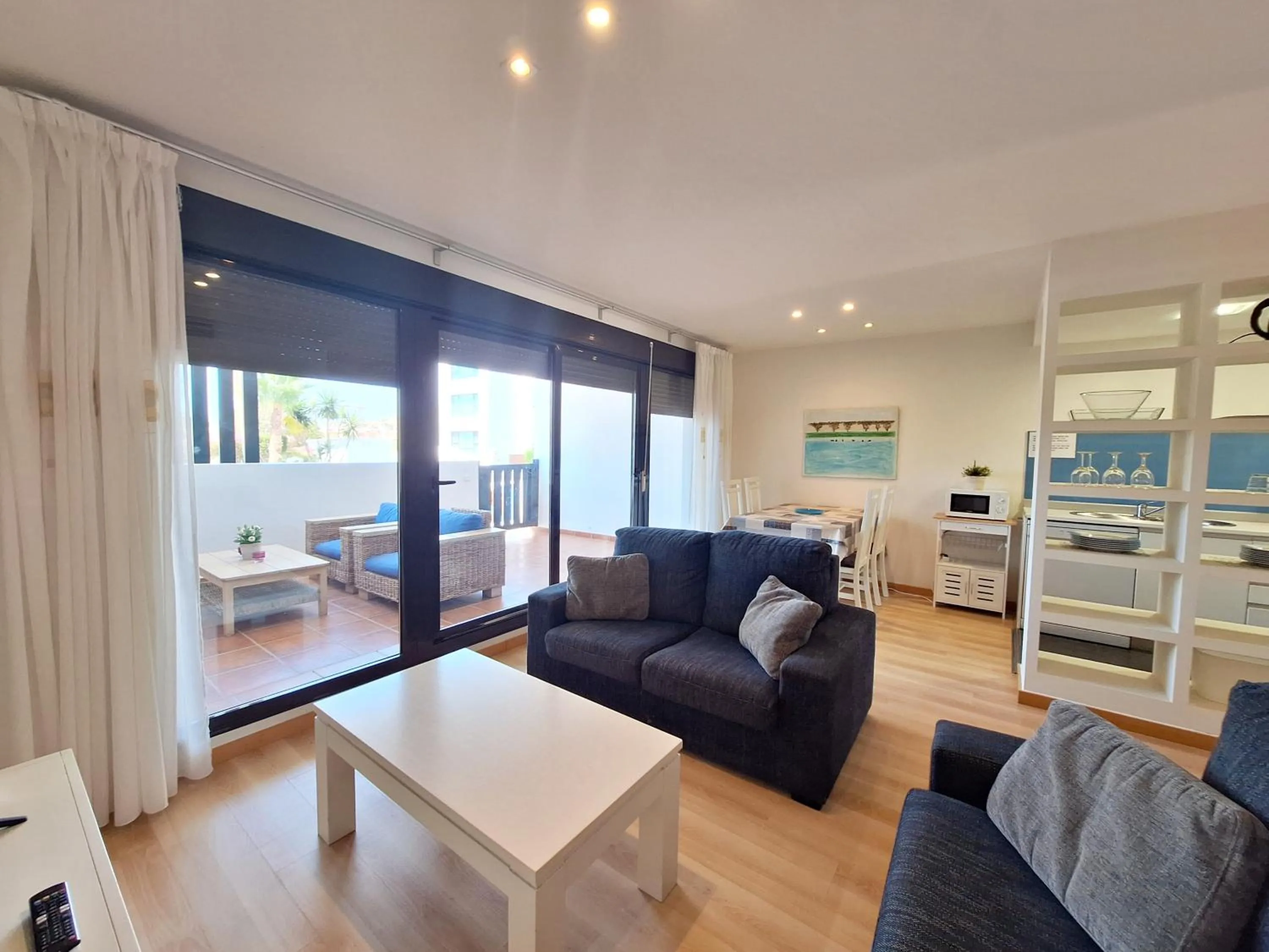 Living room in Apartamentos Alborada III