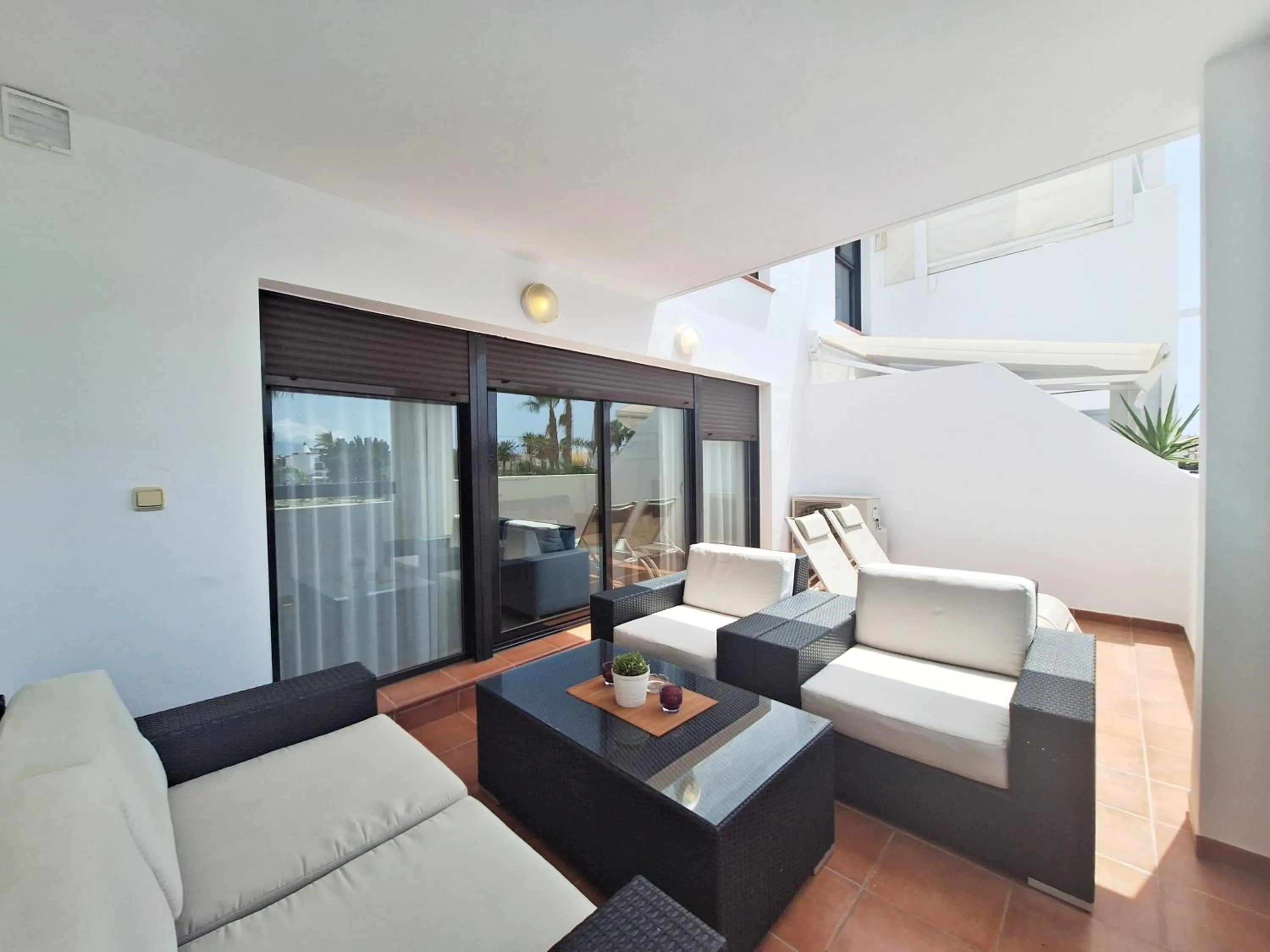 Balcony/Terrace in Apartamentos Alborada III