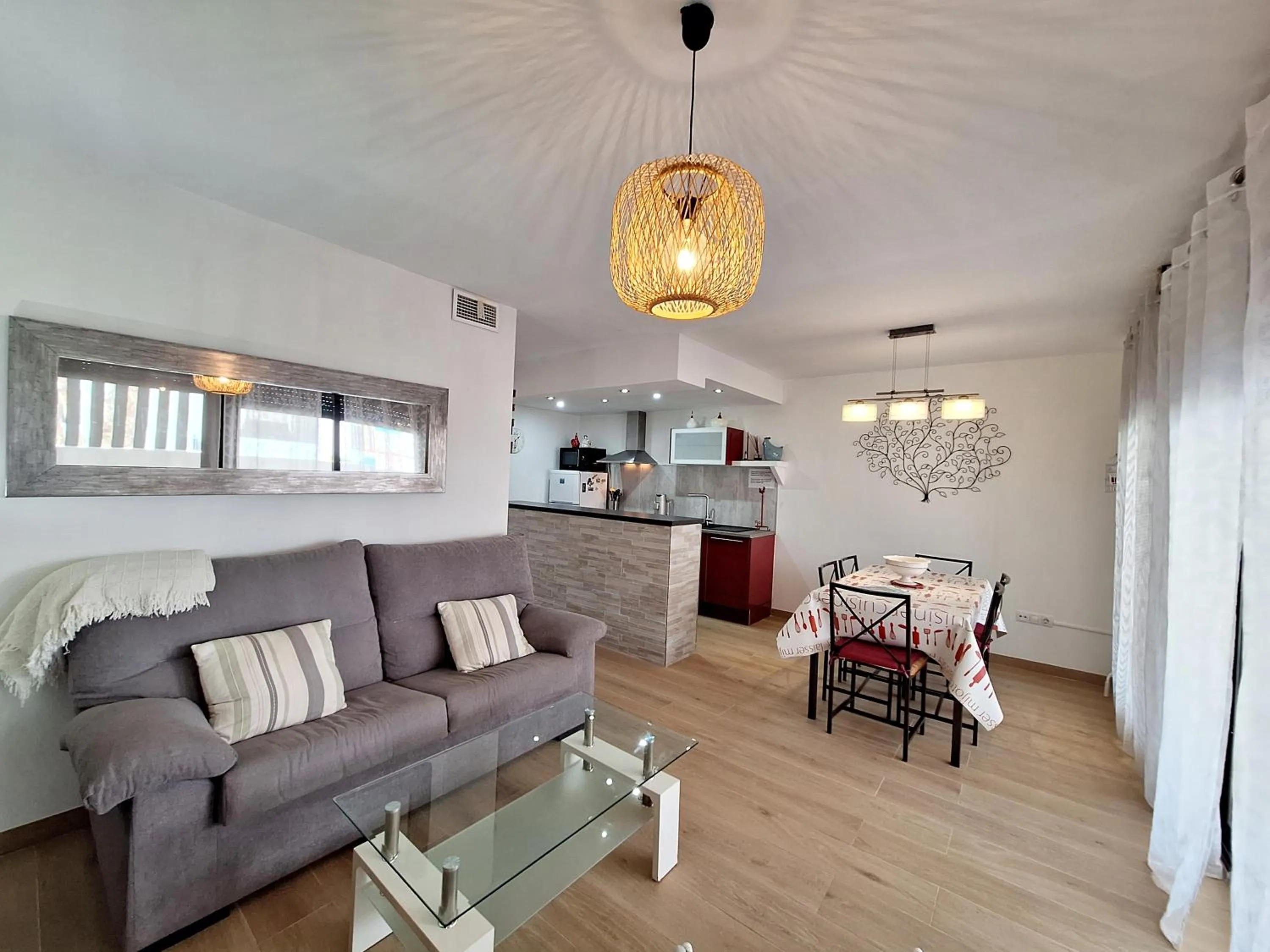 Living room in Apartamentos Alborada III