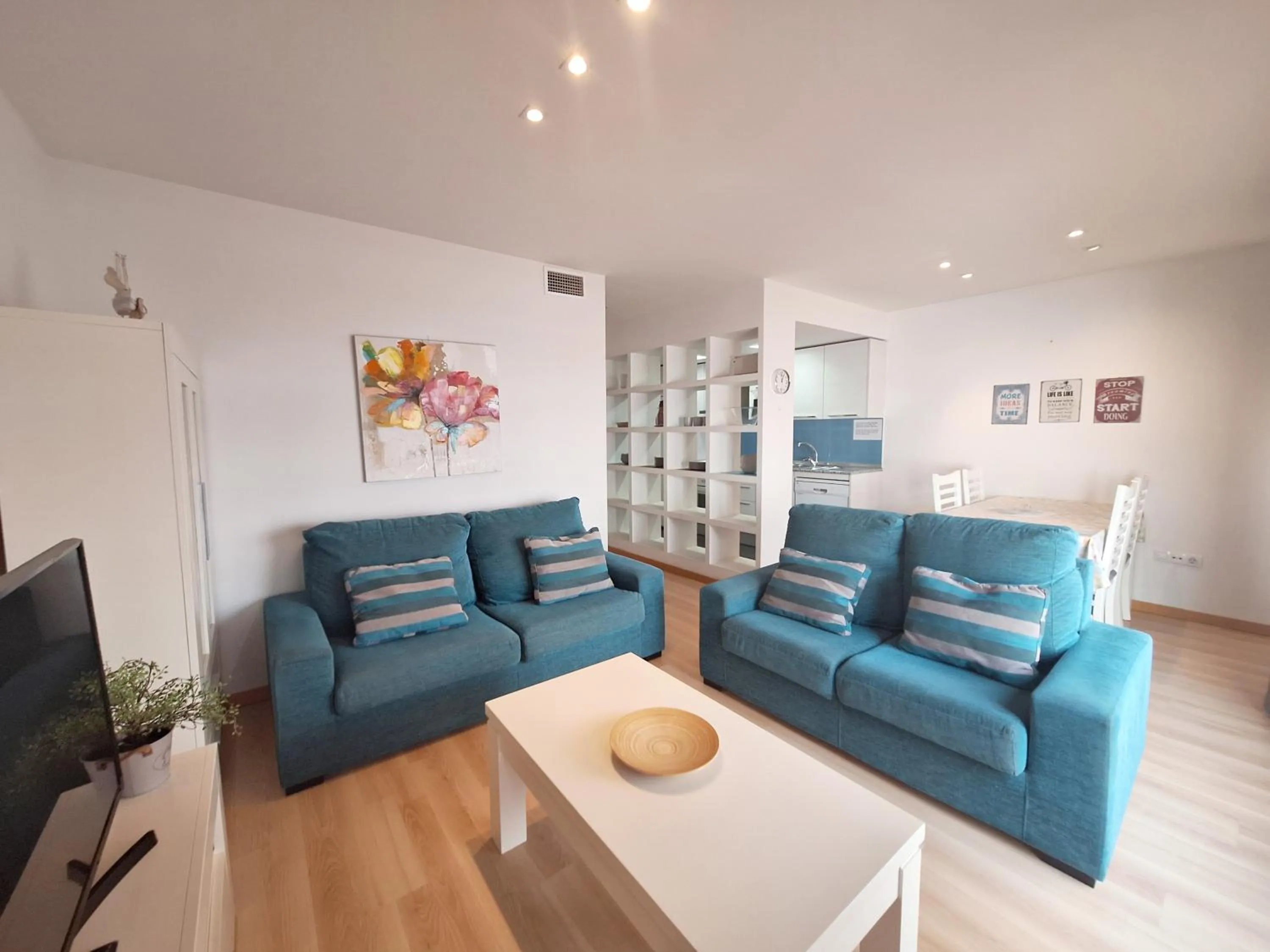 Living room in Apartamentos Alborada III