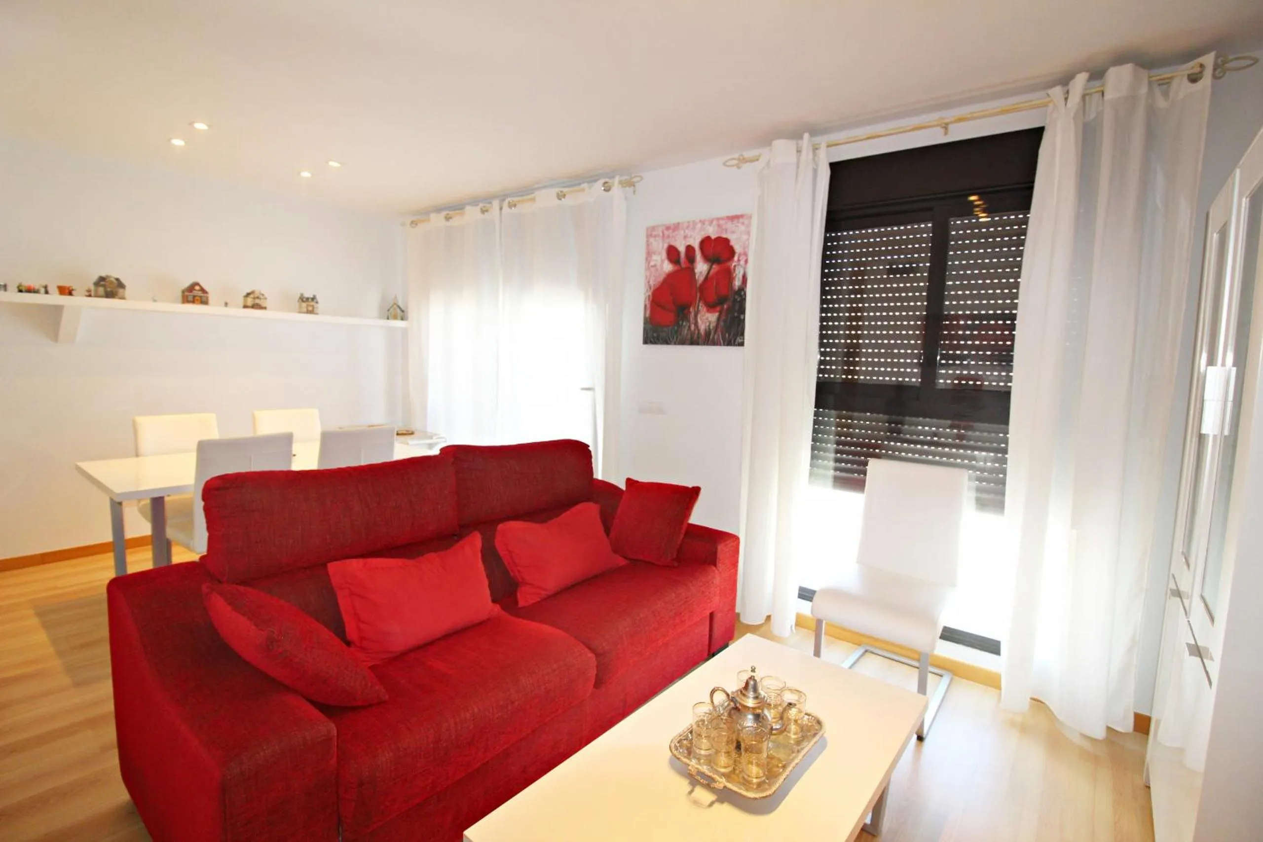 Dining area in Apartamentos Alborada III