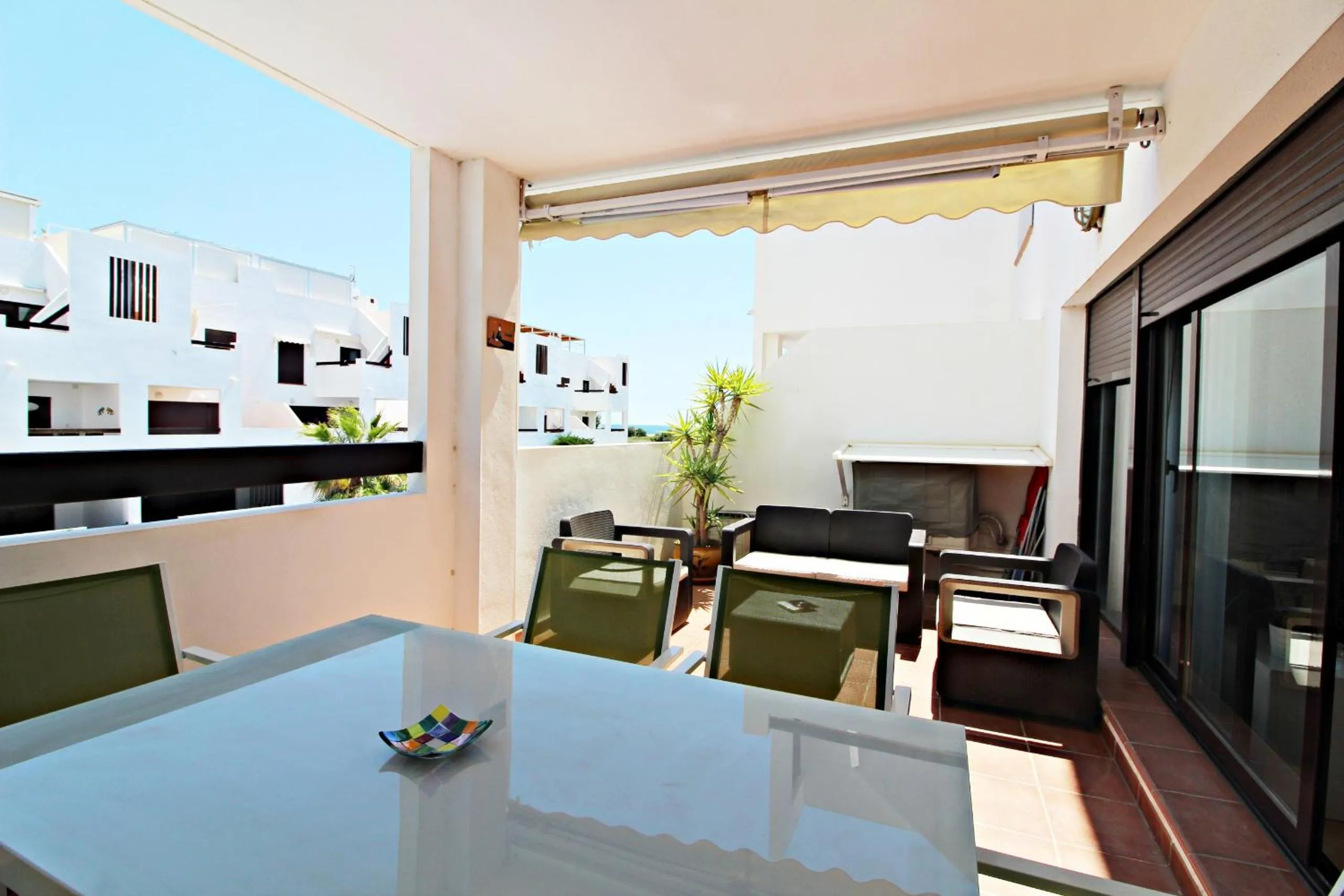 Balcony/Terrace in Apartamentos Alborada III