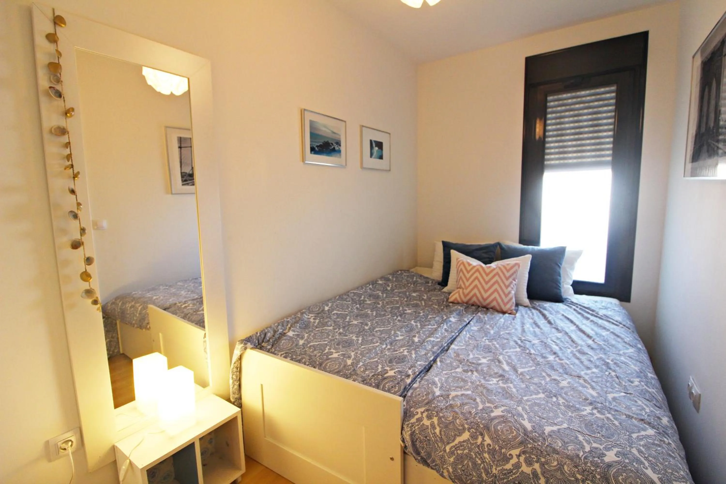 Bedroom, Bed in Apartamentos Alborada III