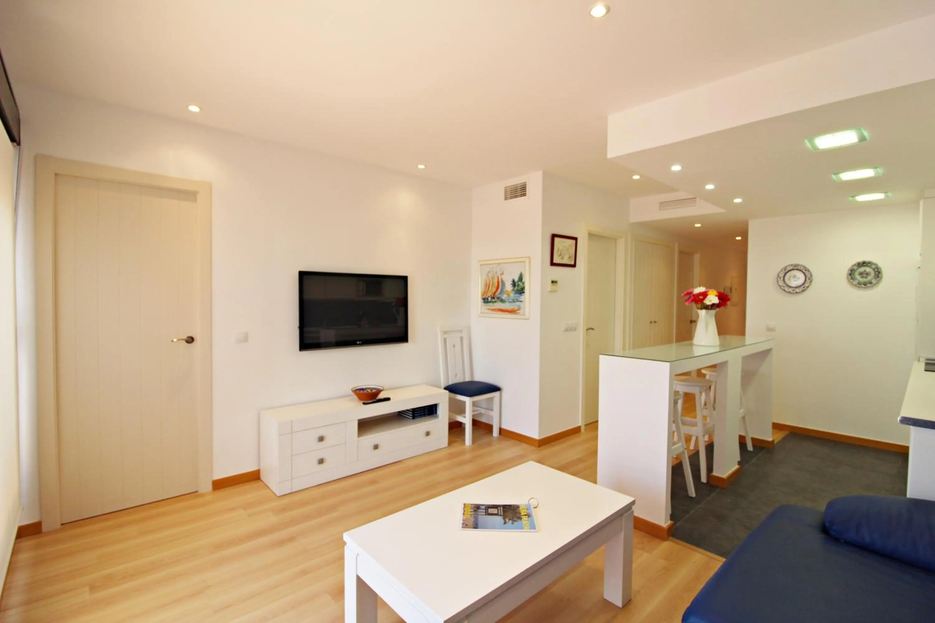 Living room in Apartamentos Alborada III