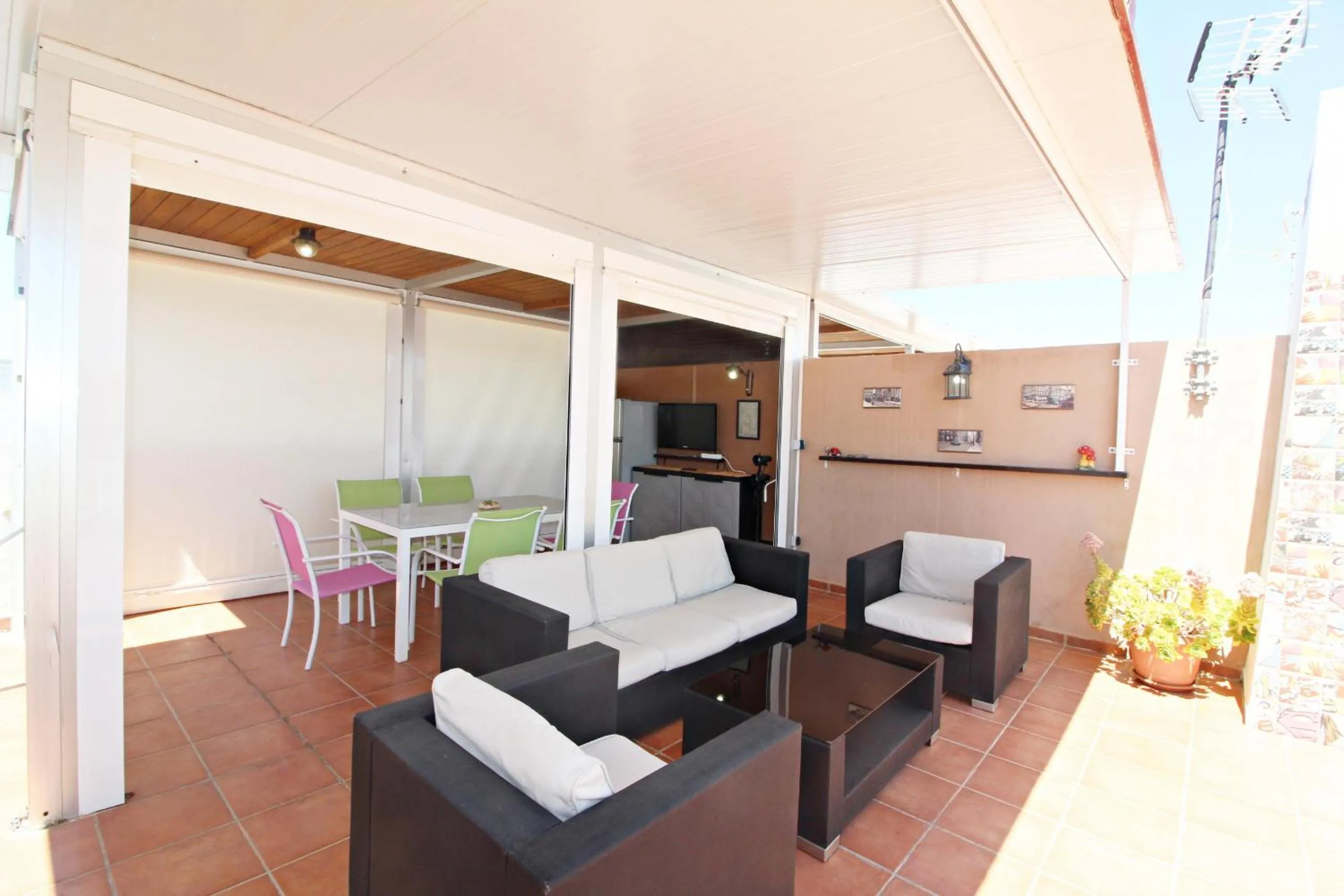 Balcony/Terrace in Apartamentos Alborada III
