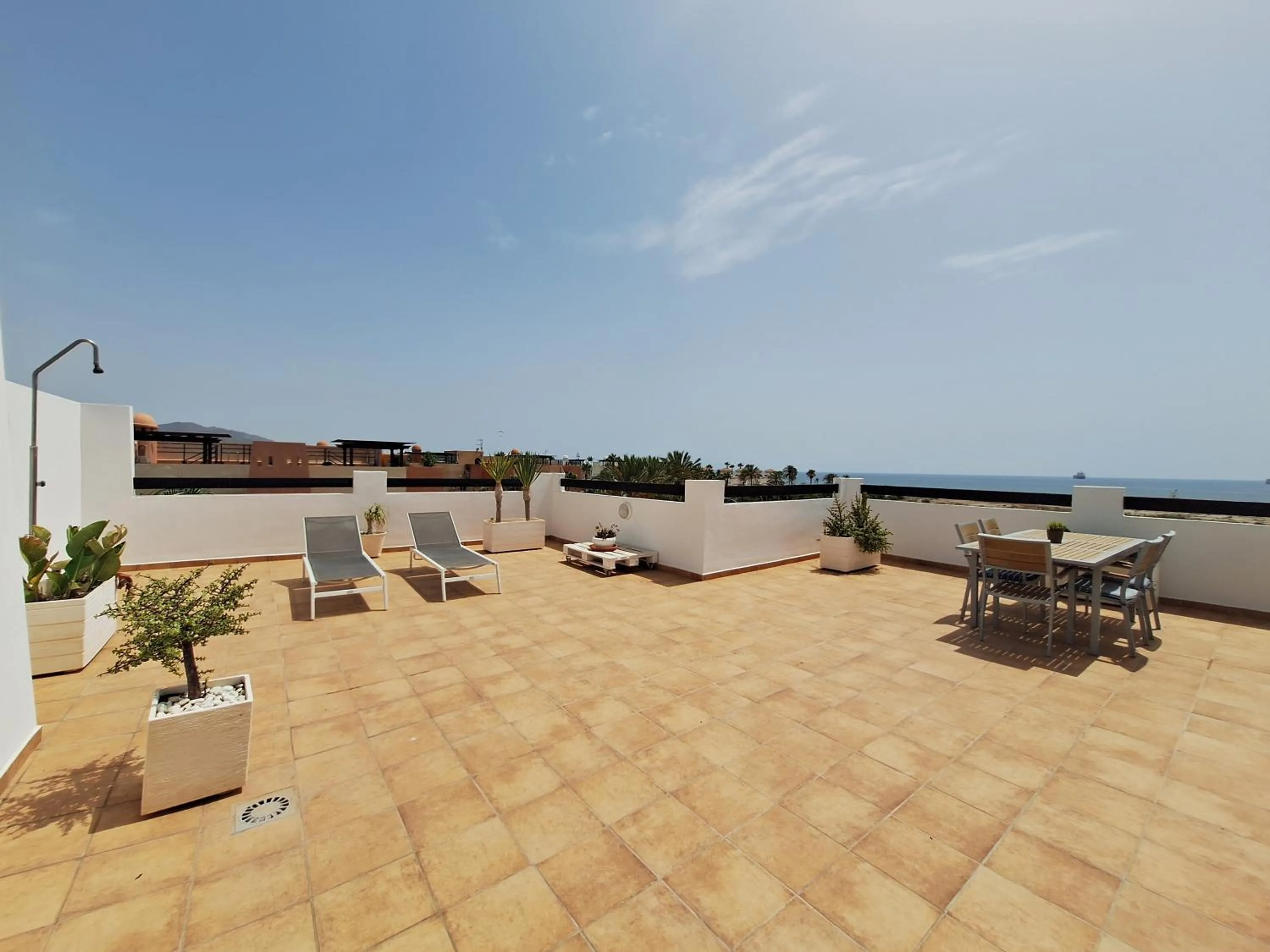 Balcony/Terrace in Apartamentos Alborada III