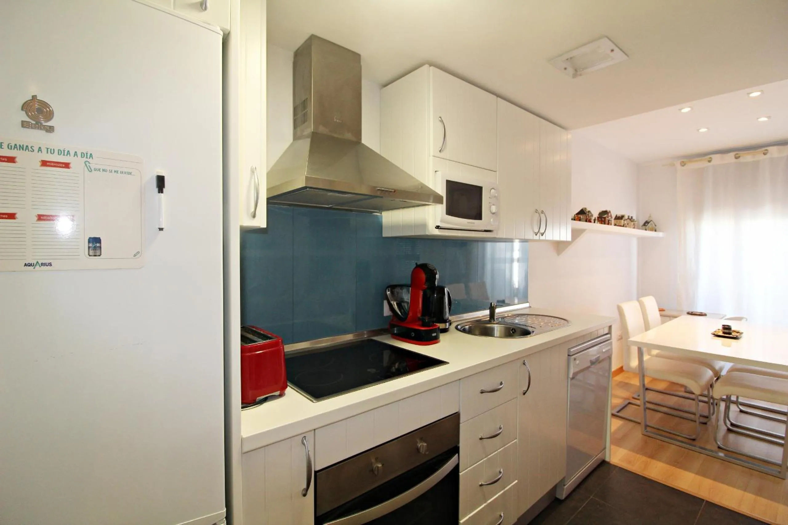 Kitchen or kitchenette in Apartamentos Alborada III
