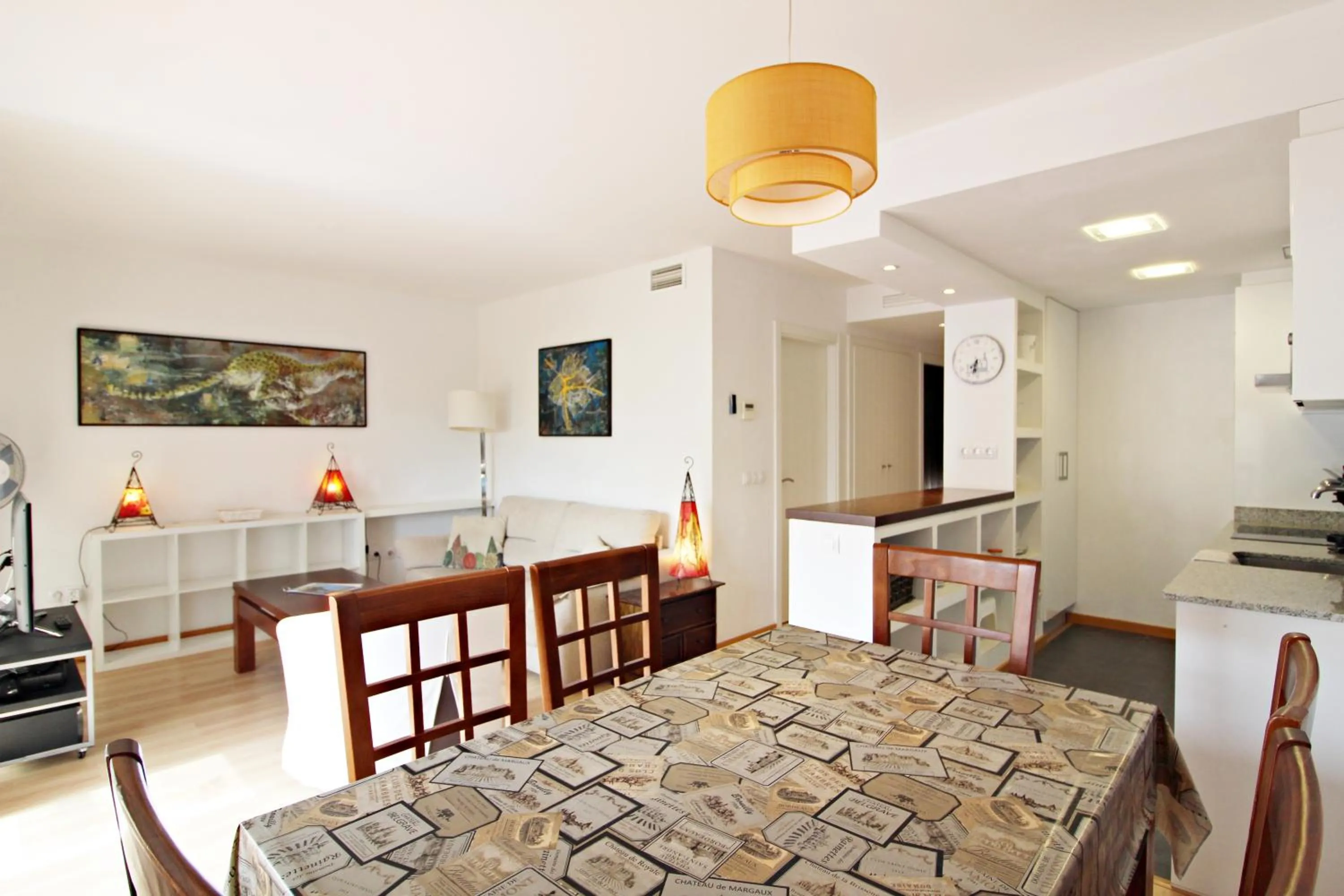 Living room in Apartamentos Alborada III
