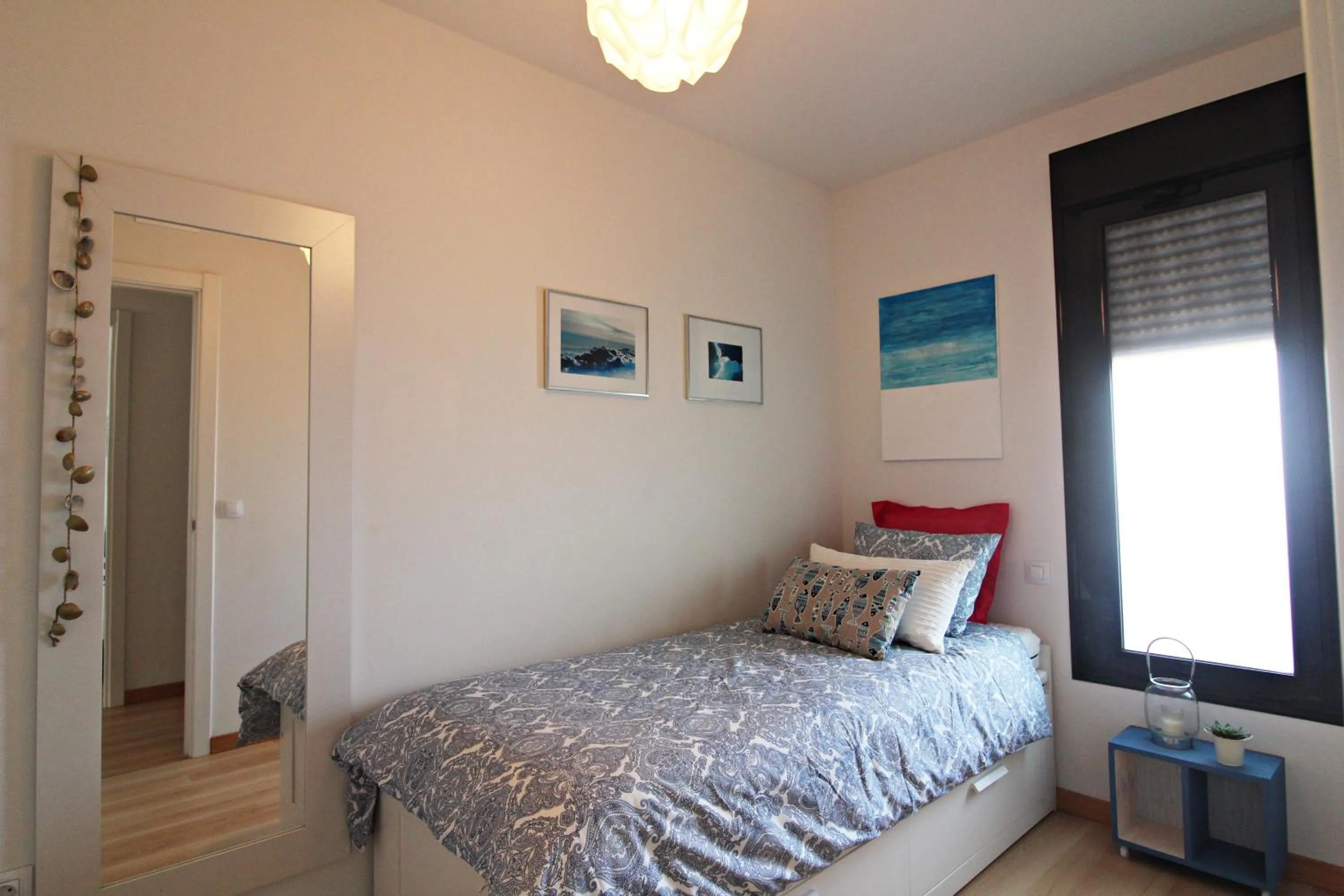 Bedroom, Bed in Apartamentos Alborada III