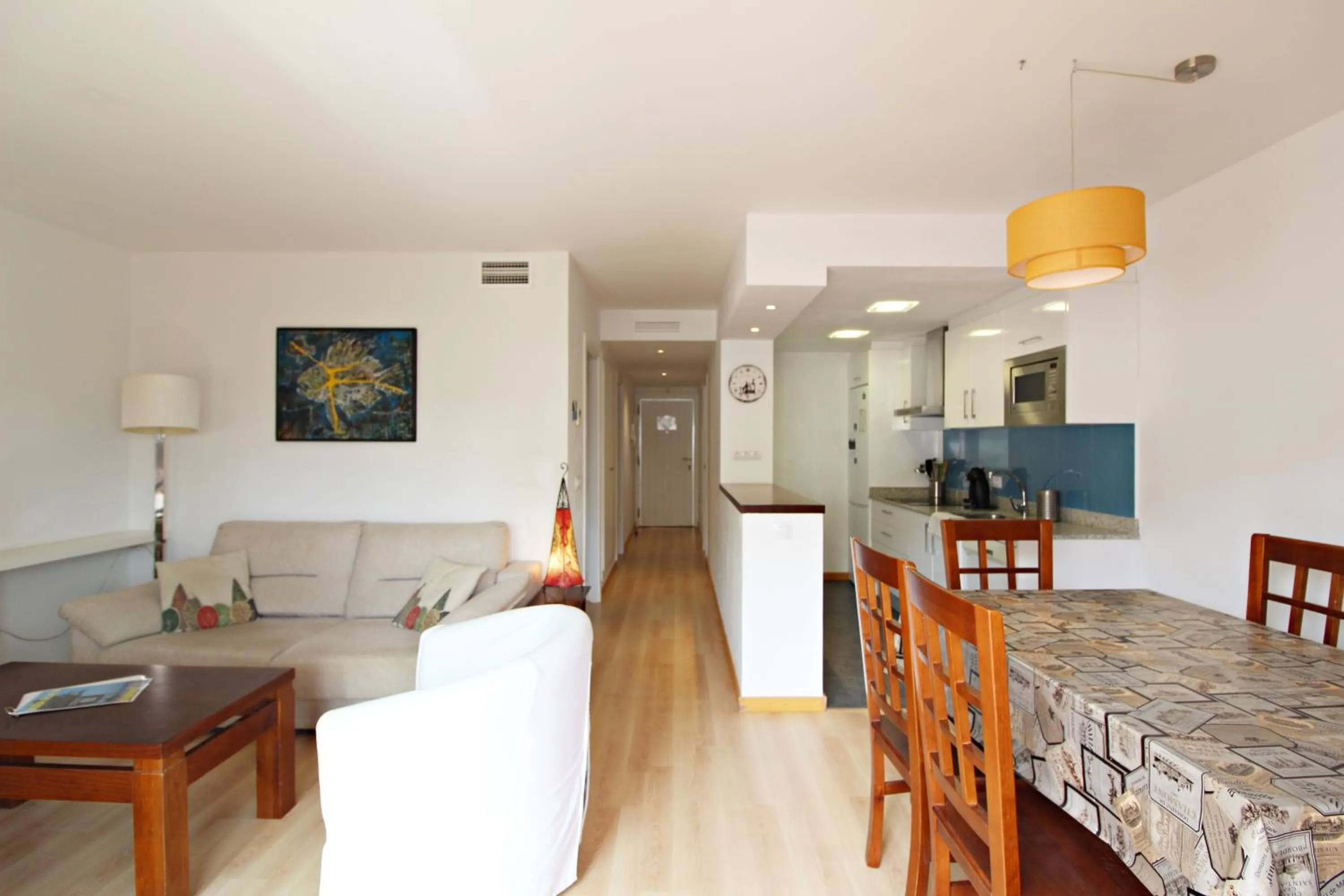 Living room in Apartamentos Alborada III
