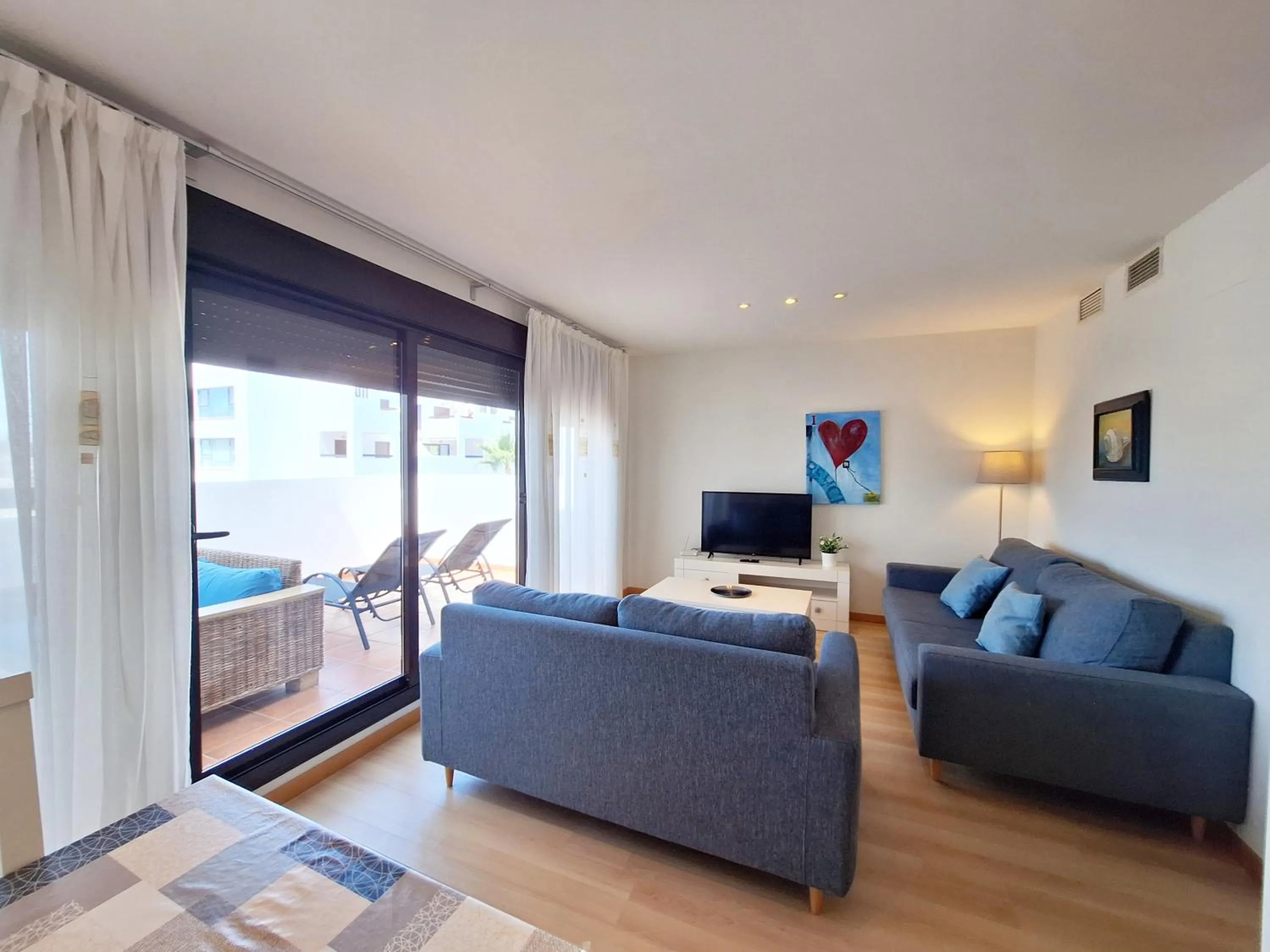 Living room in Apartamentos Alborada III