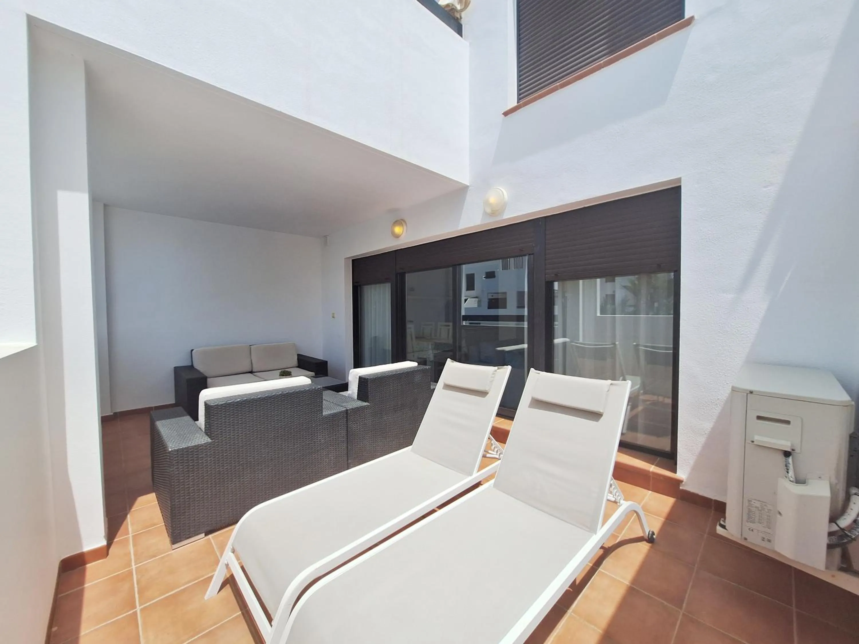 Balcony/Terrace in Apartamentos Alborada III