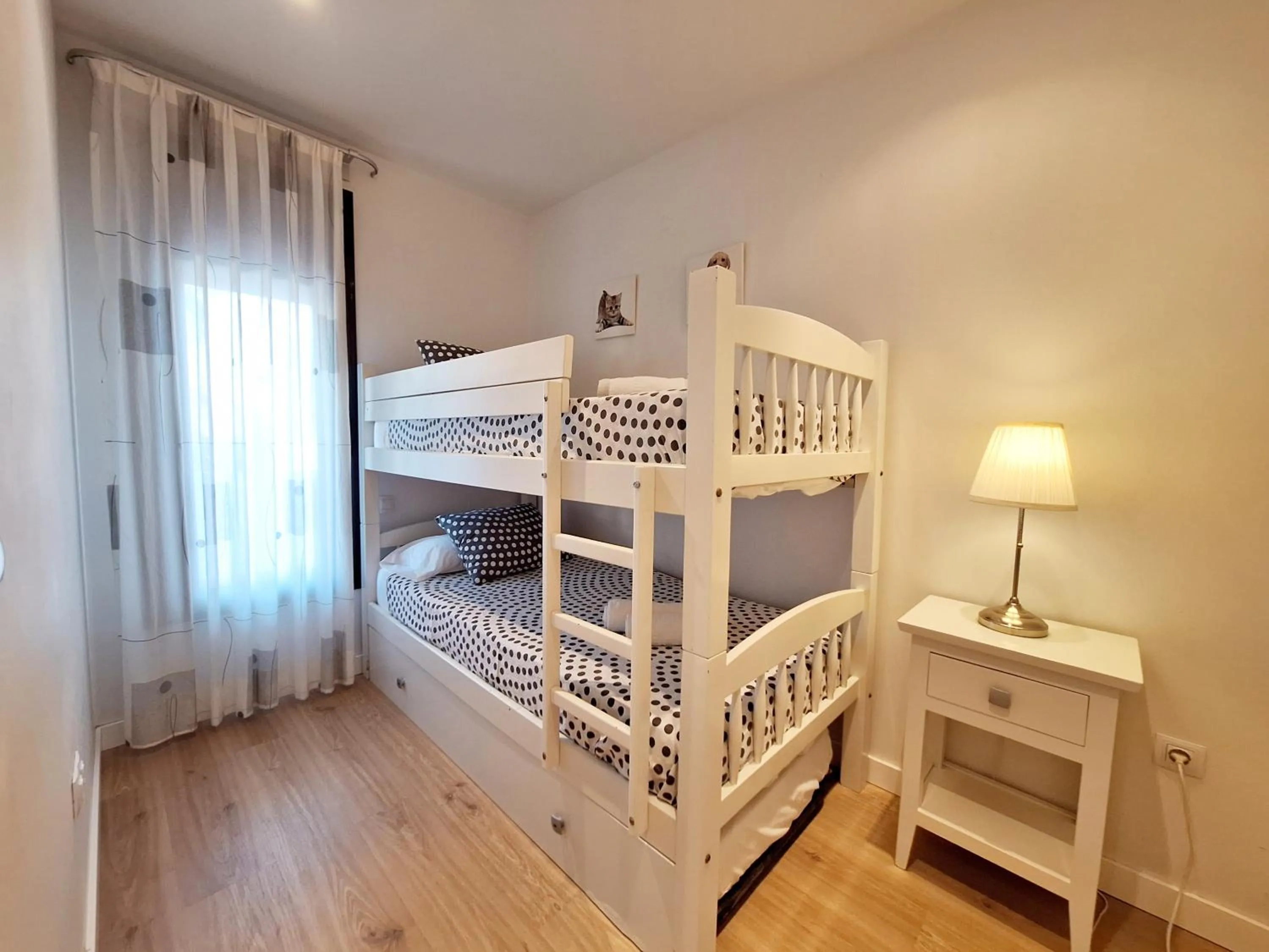 Bedroom, Bed in Apartamentos Alborada III