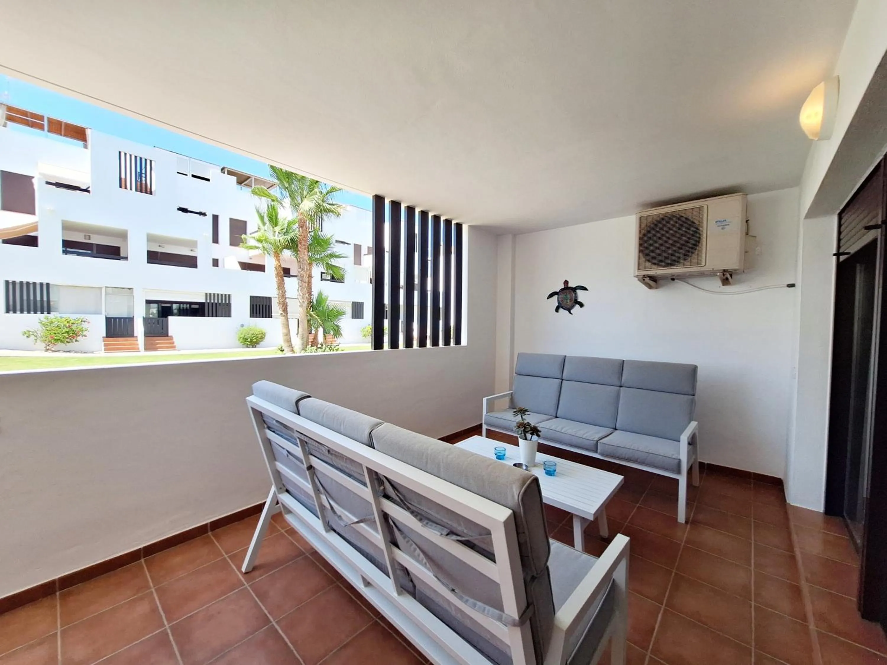 Balcony/Terrace in Apartamentos Alborada III