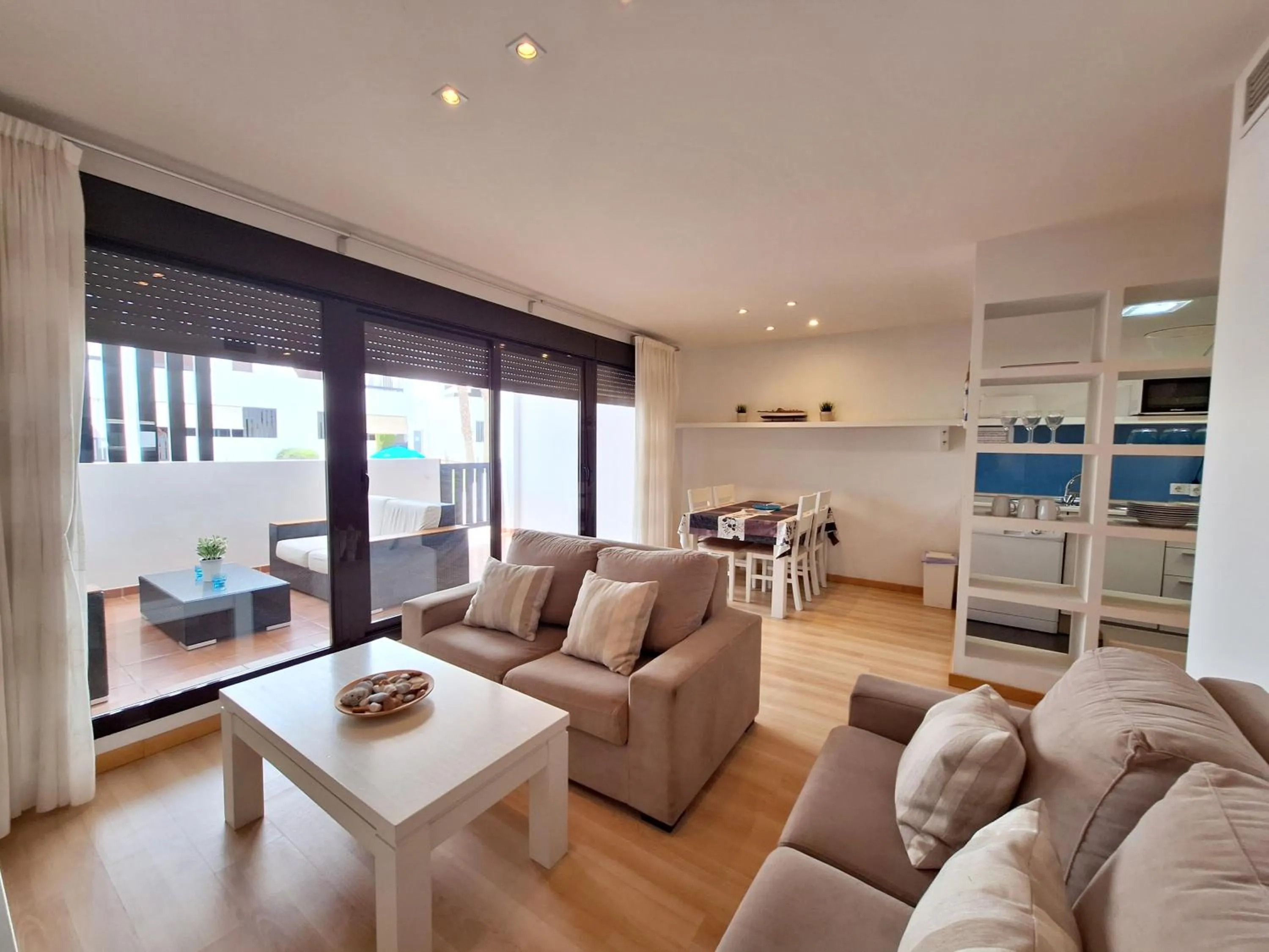 Living room in Apartamentos Alborada III
