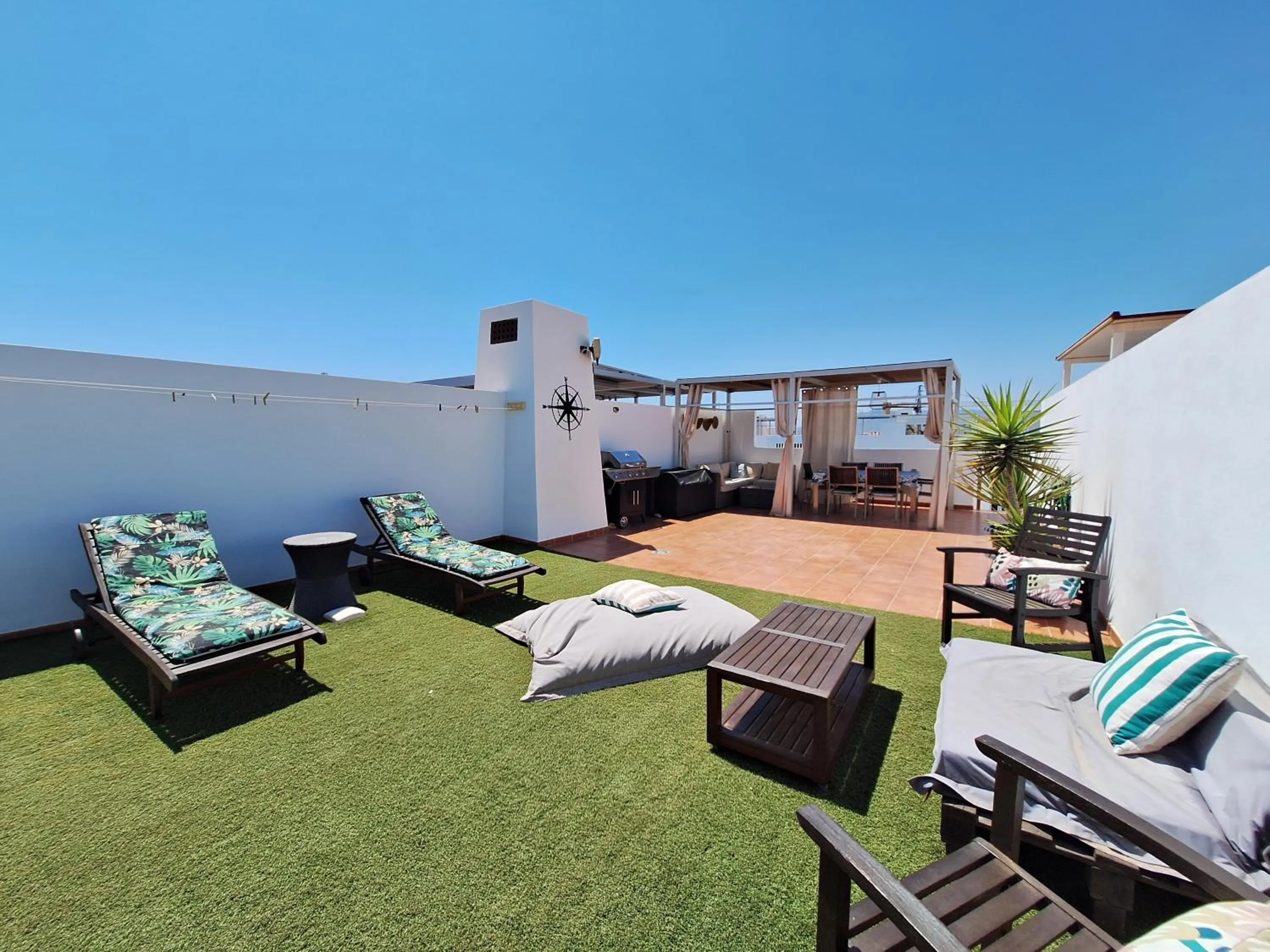 Balcony/Terrace in Apartamentos Alborada III