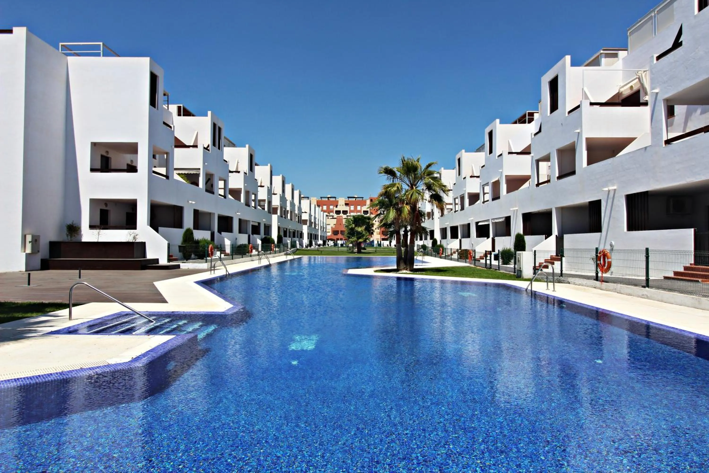 Swimming pool in Apartamentos Alborada III