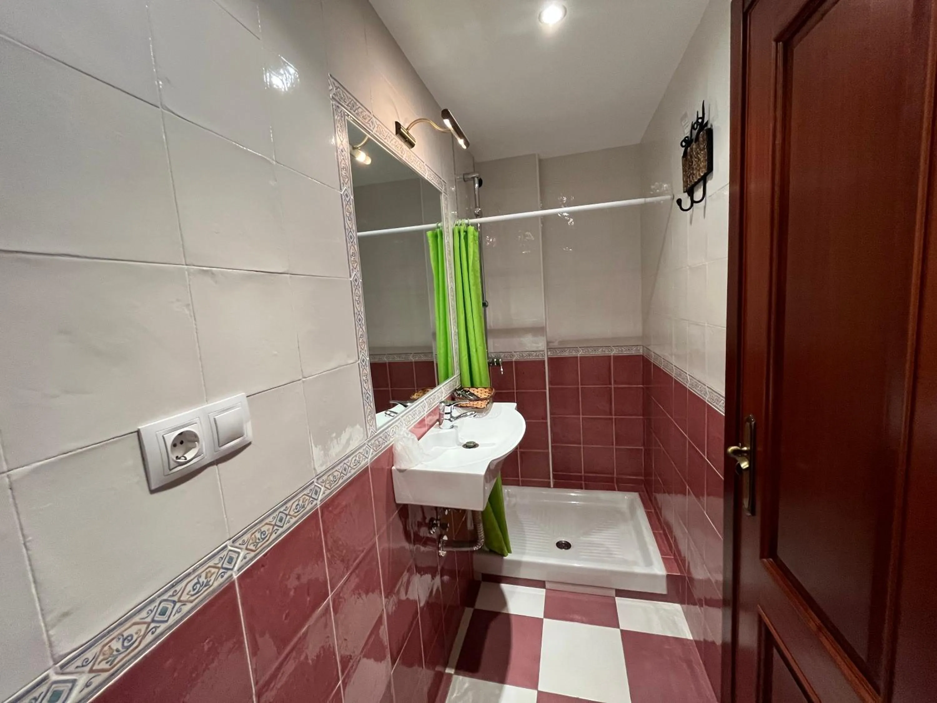 Shower in Hotel Cabo Ortegal