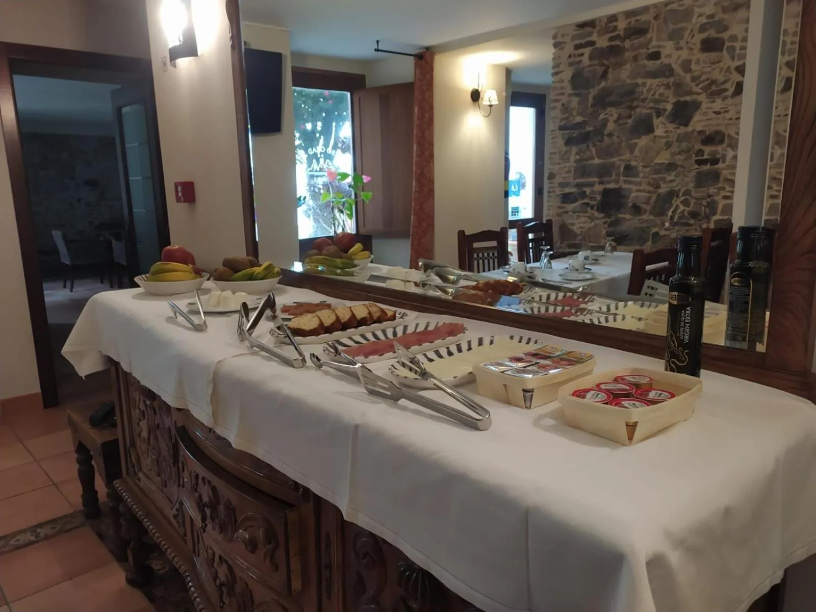 Breakfast in Hotel Cabo Ortegal