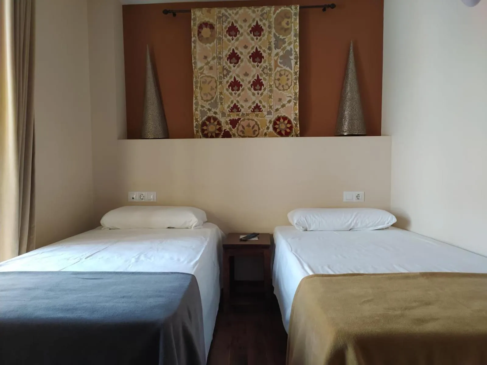 Bed in Hotel Cabo Ortegal