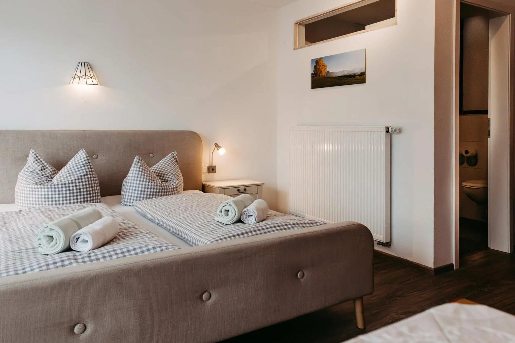 Bed in Pension Adler