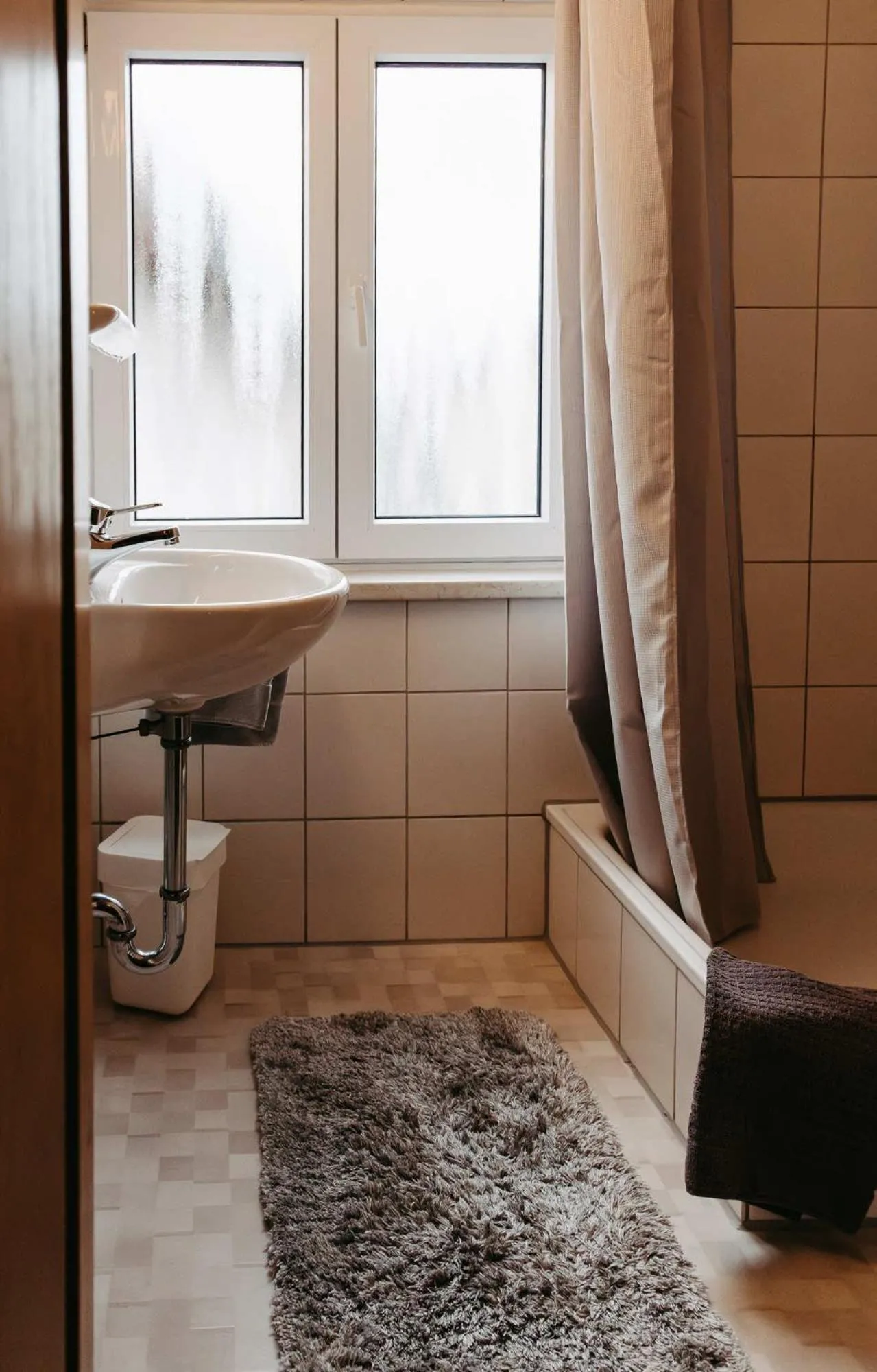 Bathroom in Pension Adler