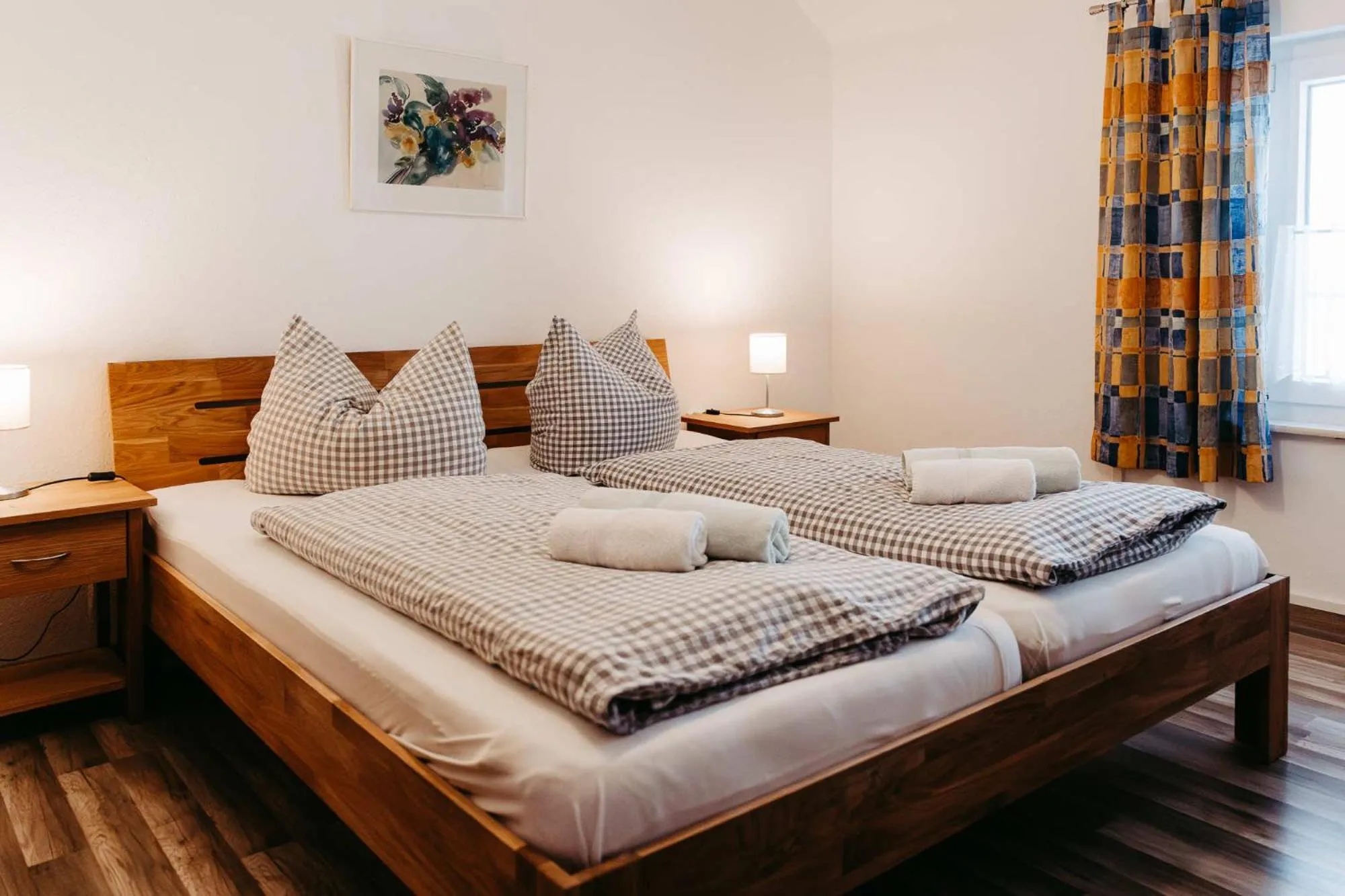 Bed in Pension Adler