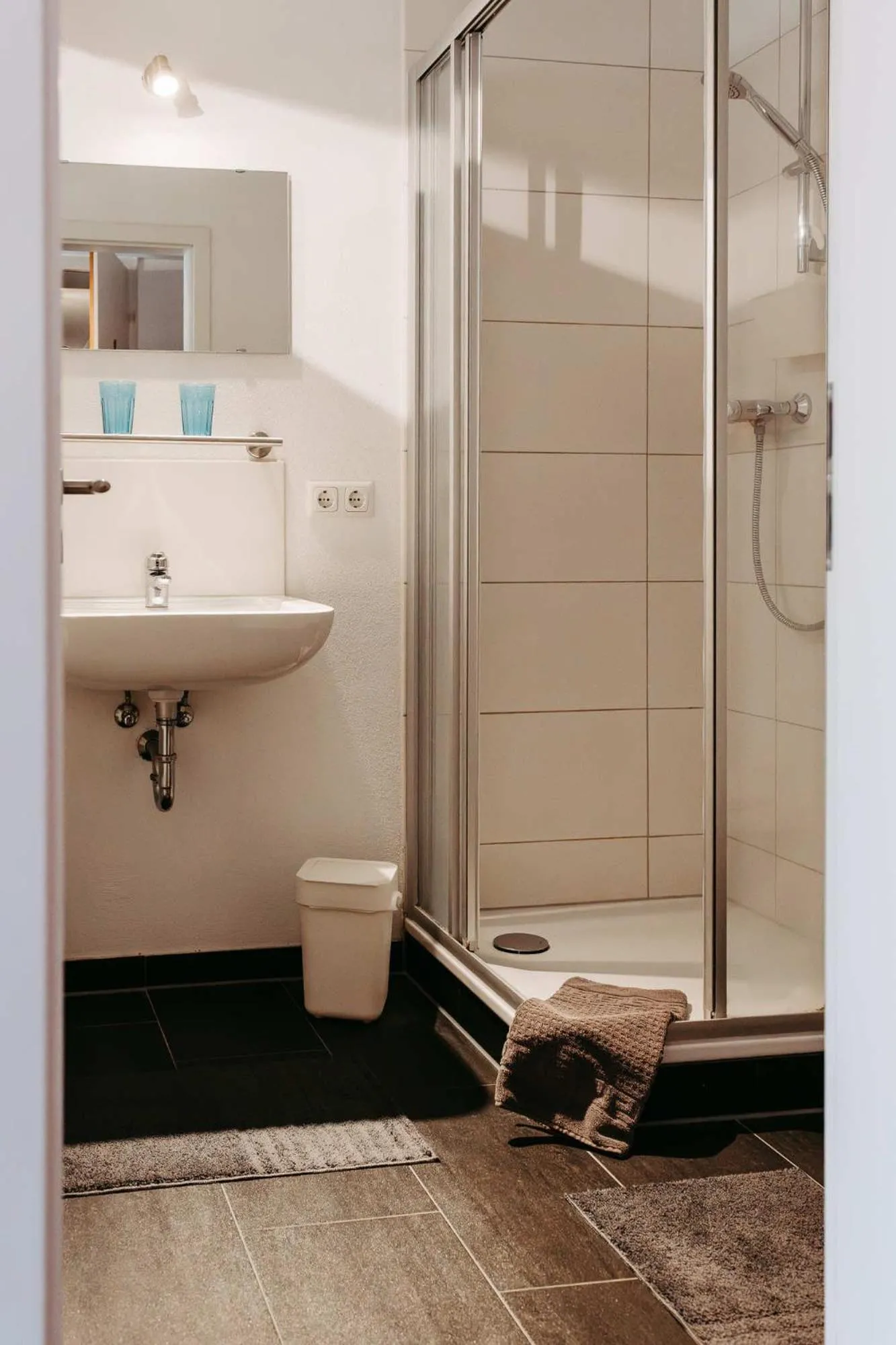 Shower in Pension Adler