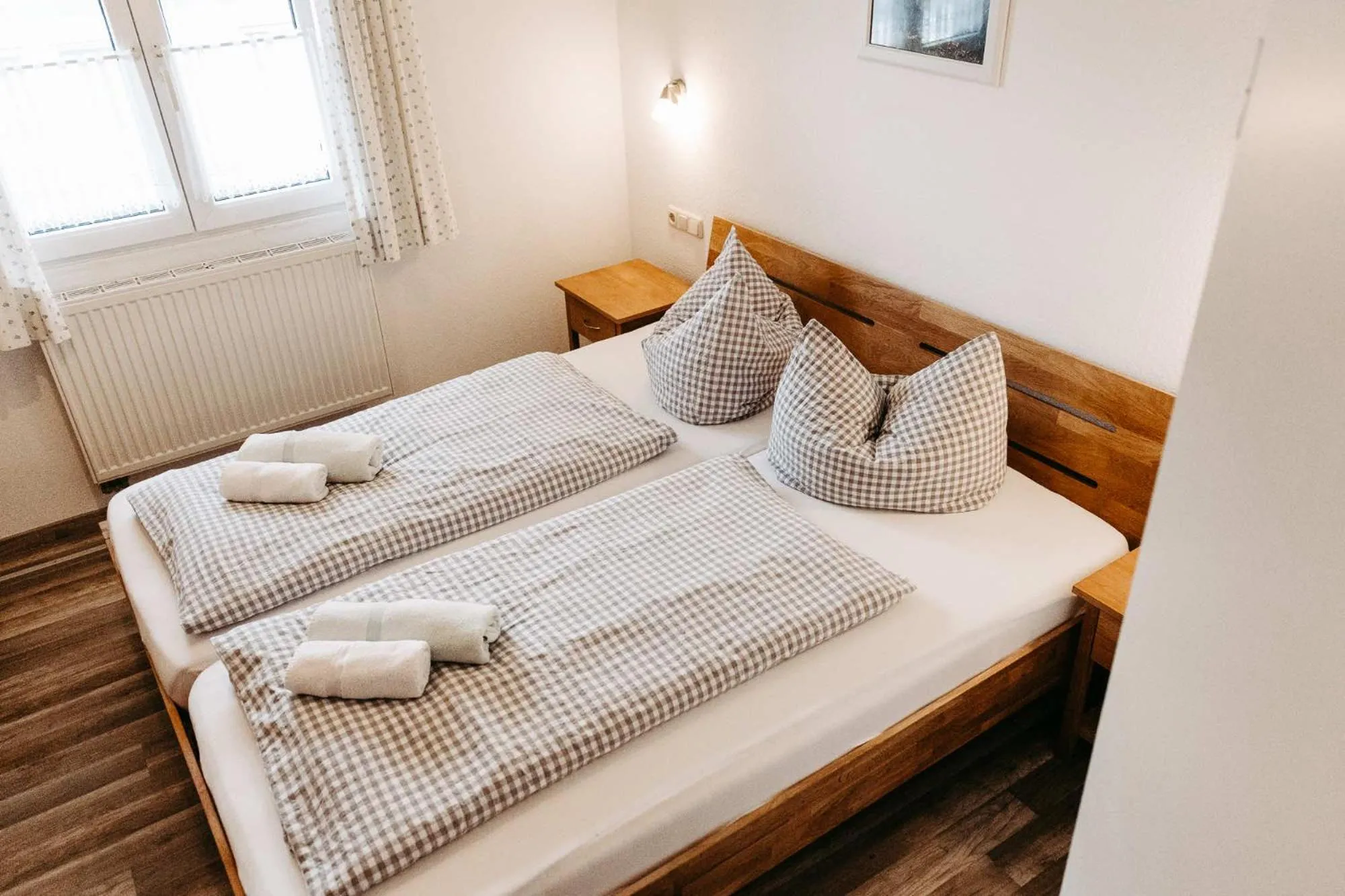 Bed in Pension Adler