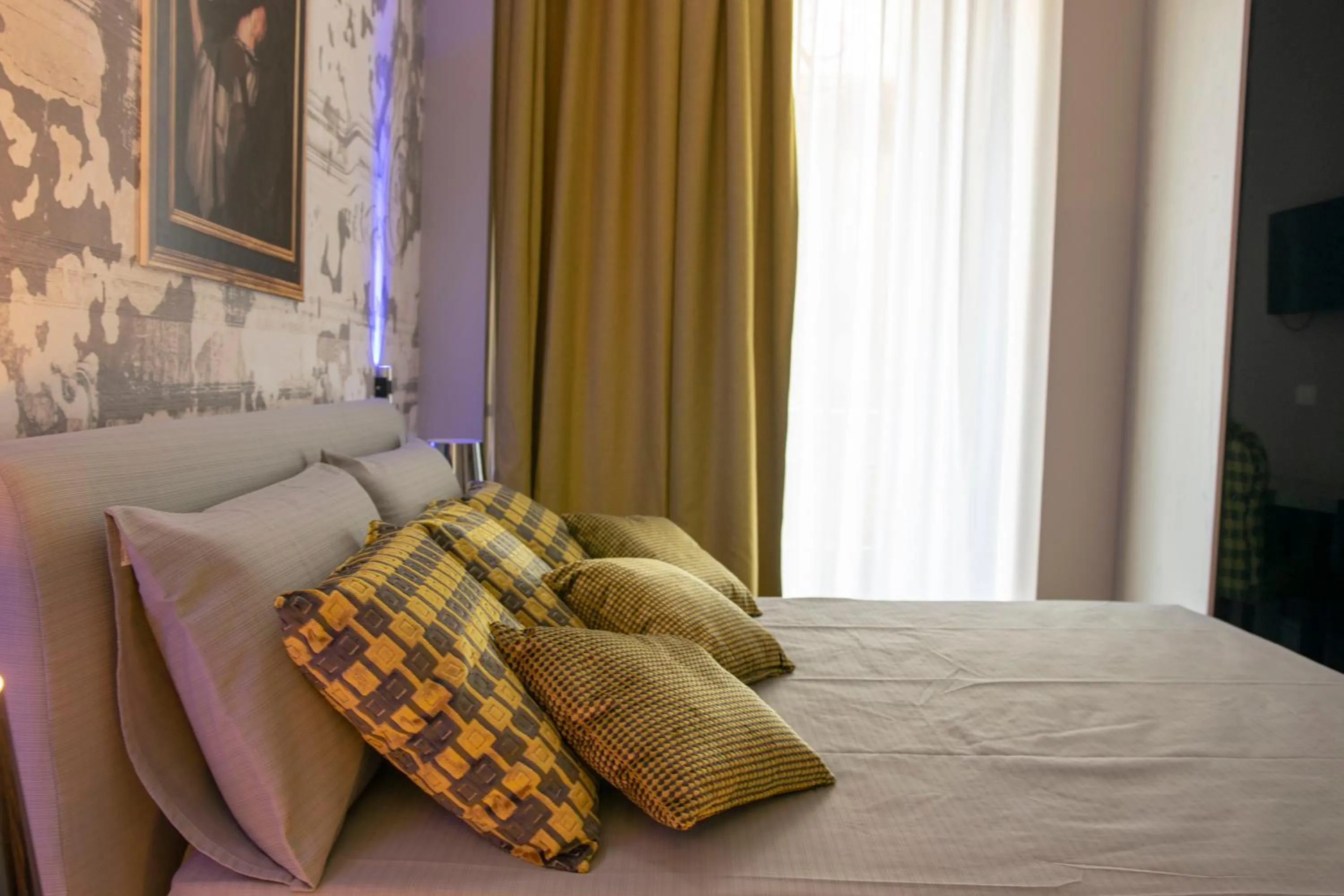 Bed in Leone Camere D'autore - CHIAIA