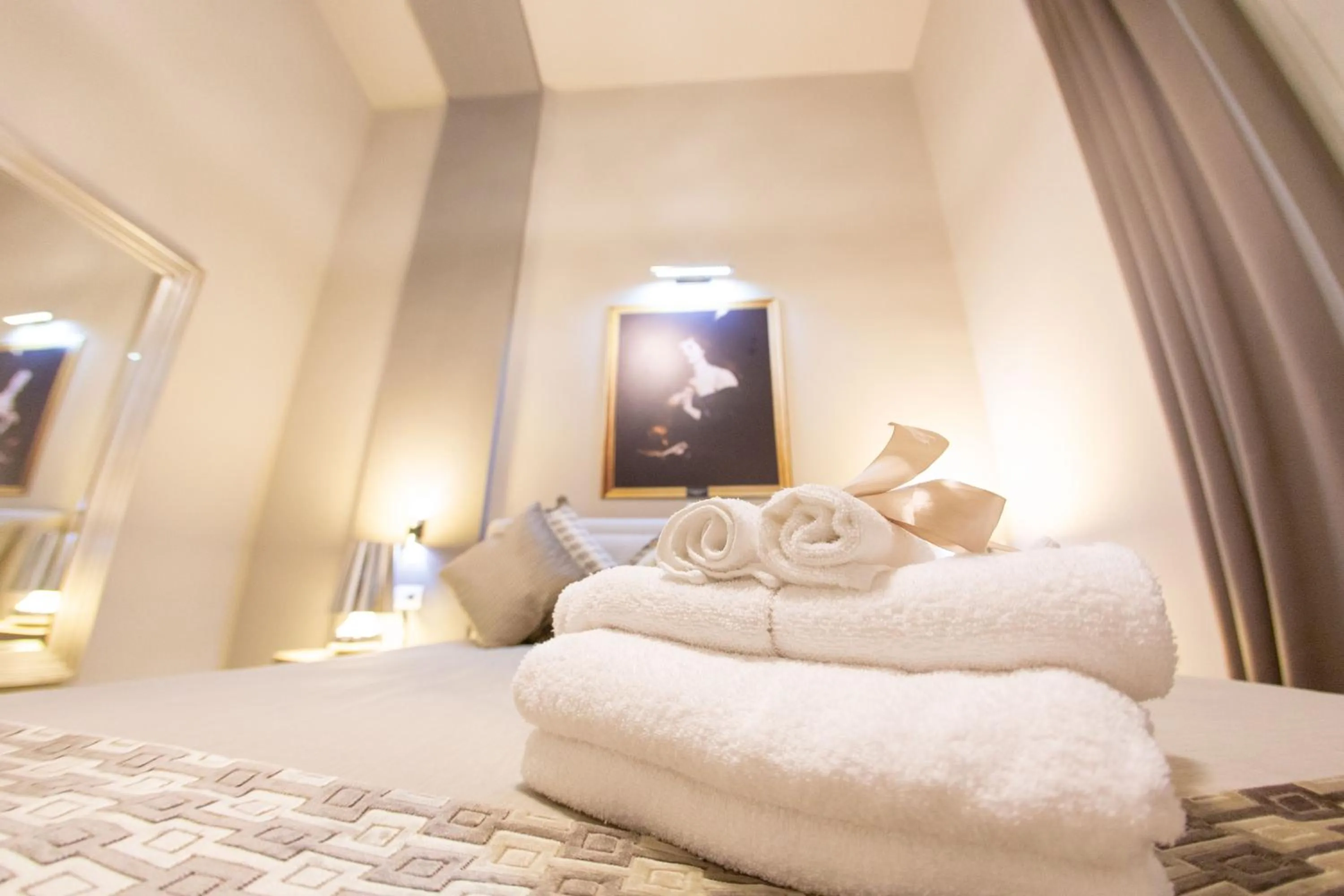 Bed in Leone Camere D'autore - CHIAIA