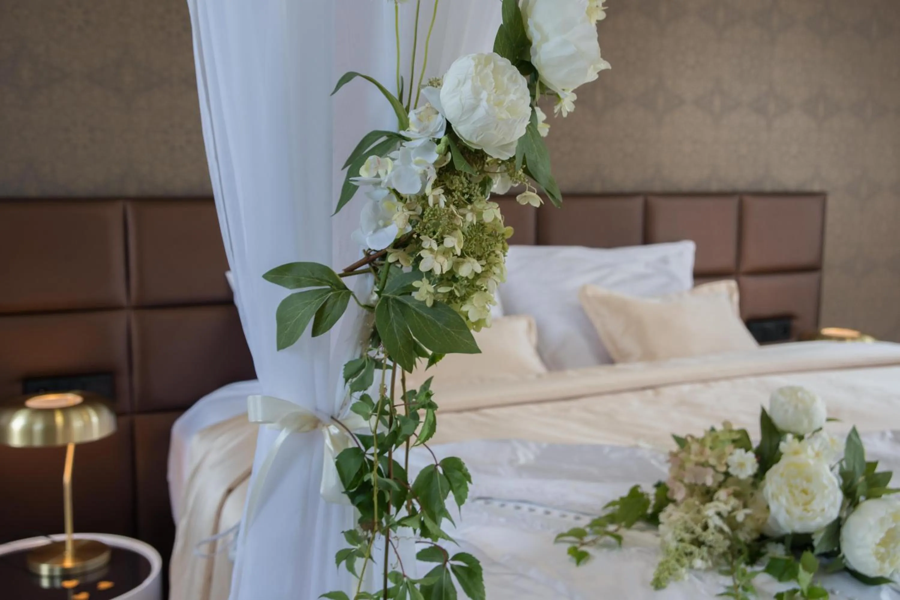 Bed in Hotel Panská Zahrada