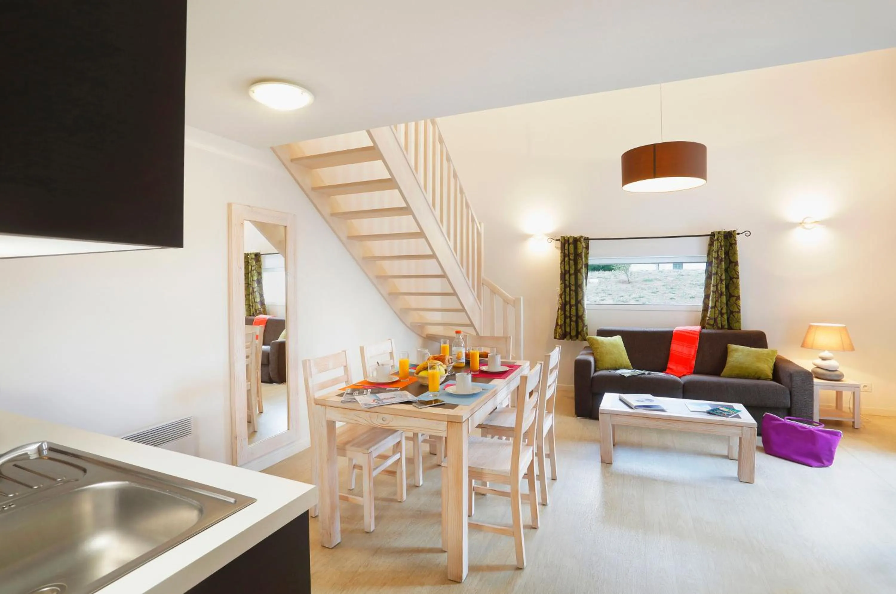 Kitchen or kitchenette in Résidence Néméa Les Grands Rochers