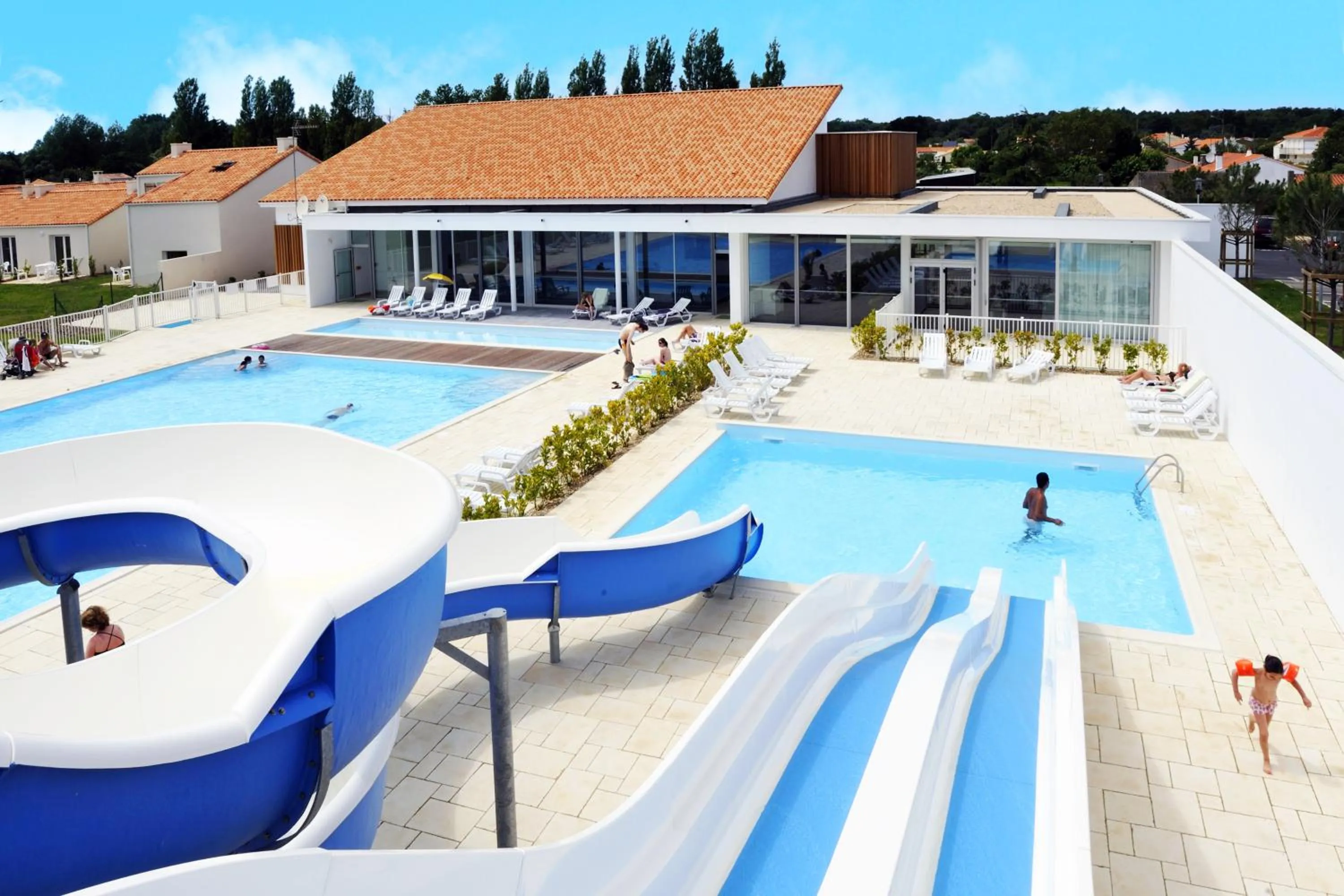 Aqua park in Résidence Néméa Les Grands Rochers