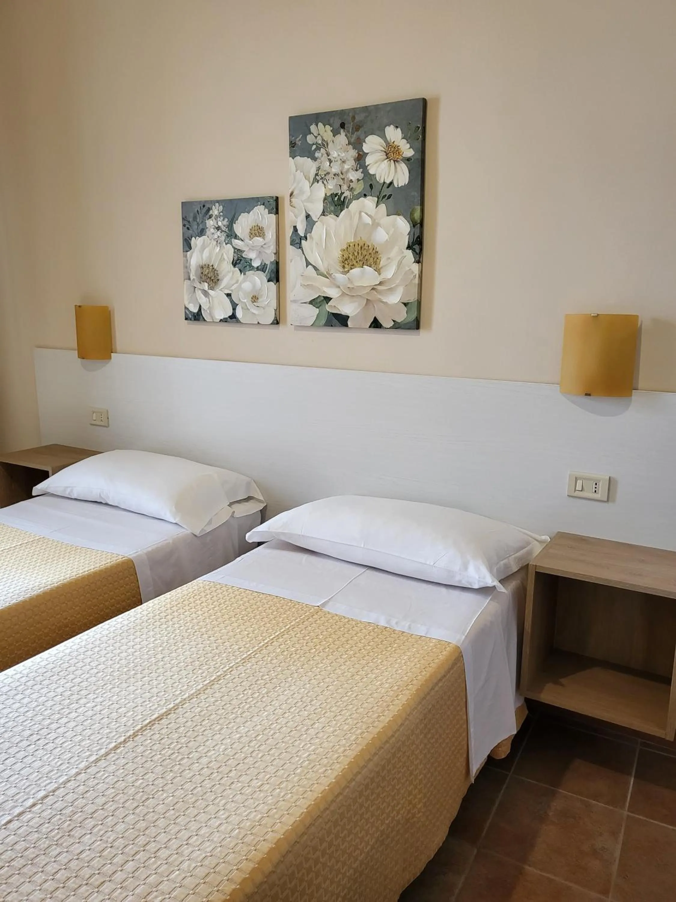 Bed in Hotel Costa D'Oro