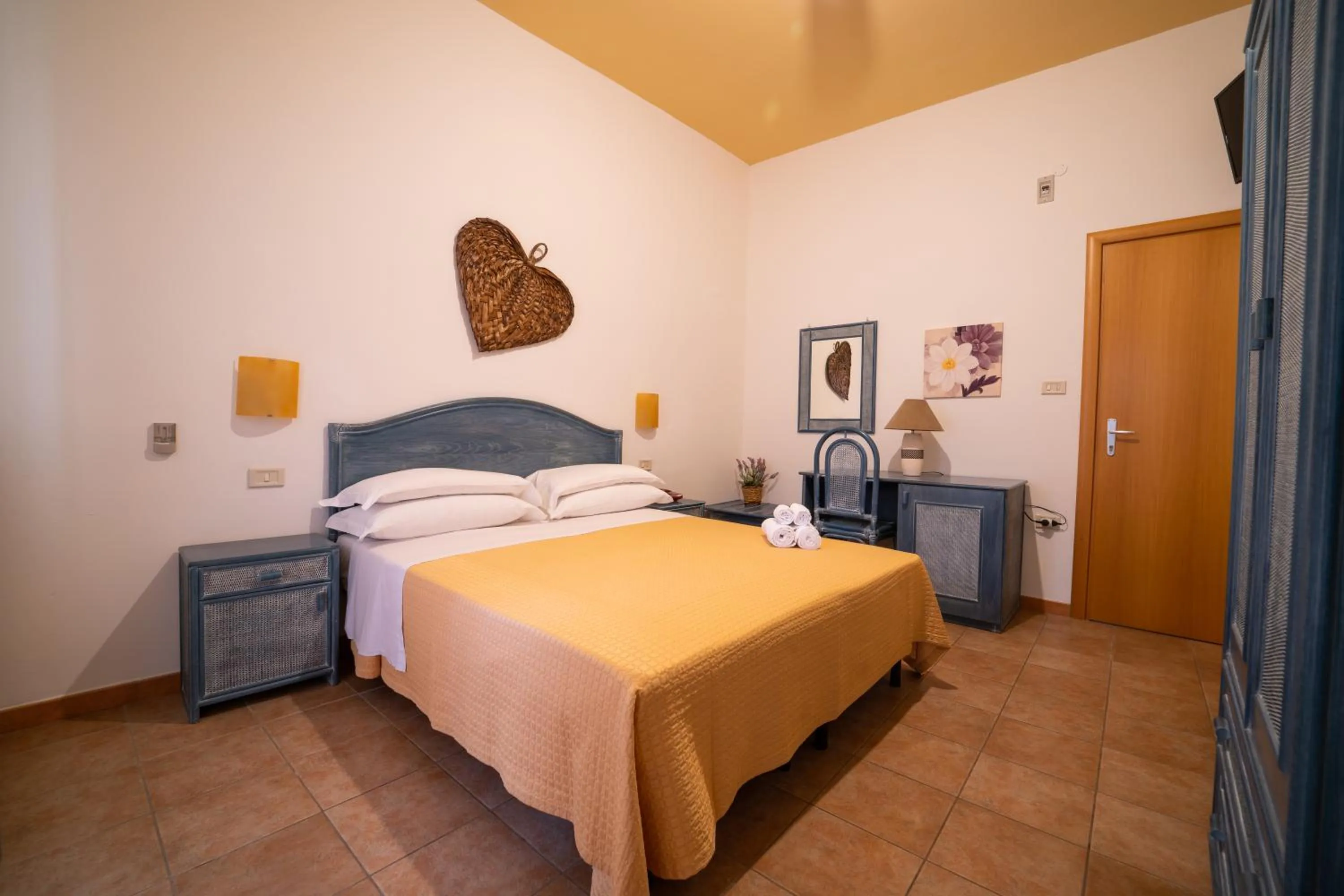 Bed in Hotel Costa D'Oro