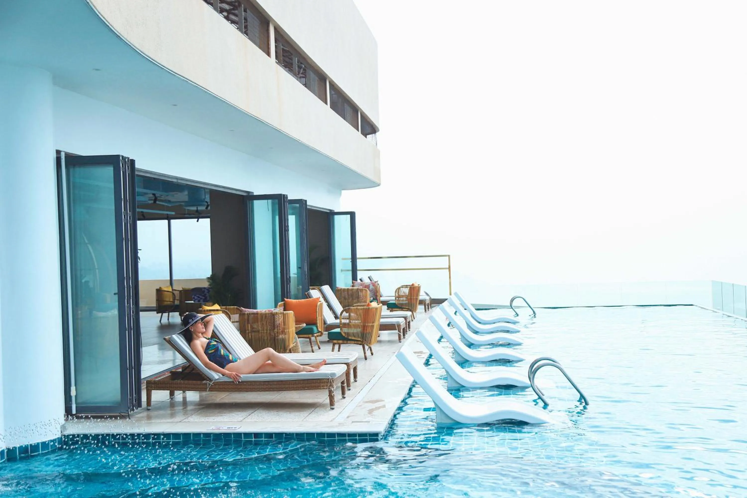 Swimming pool in Vias Hotel Vung Tau