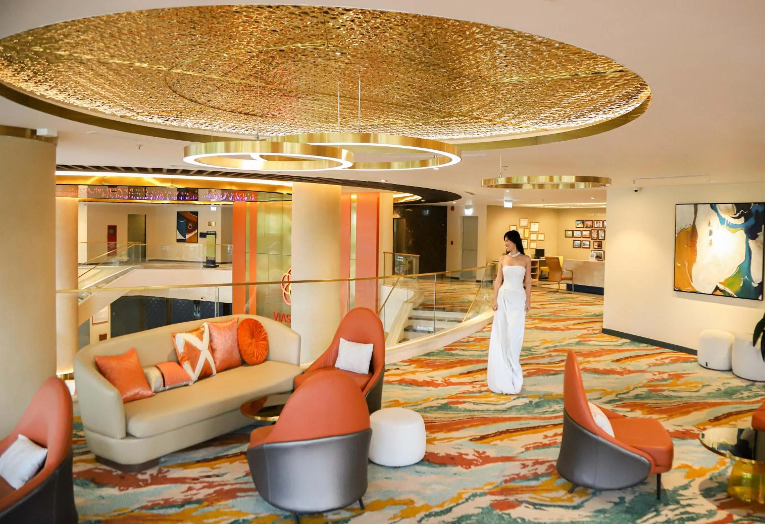 Seating area in Vias Hotel Vung Tau